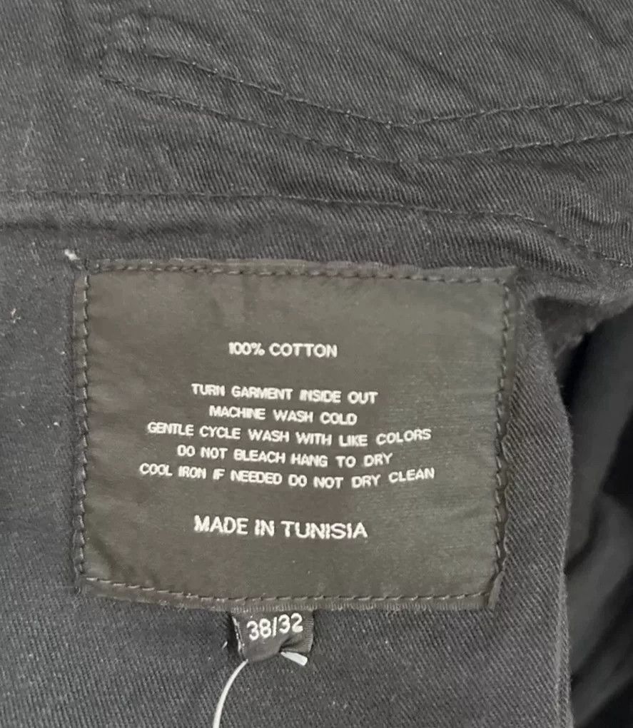 RRL Ralph Lauren paratrooper moto waxed cargo pants black Size US 32 / EU 48 - 6 Thumbnail