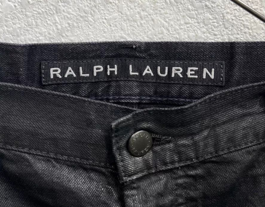 RRL Ralph Lauren paratrooper moto waxed cargo pants black Size US 32 / EU 48 - 3 Thumbnail