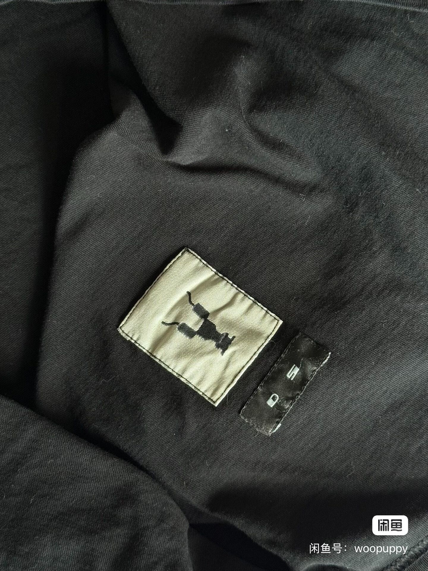 Rick Owens Drkshdw black oversized short sleeve t-shirt Size US L / EU 52-54 / 3 - 4 Thumbnail