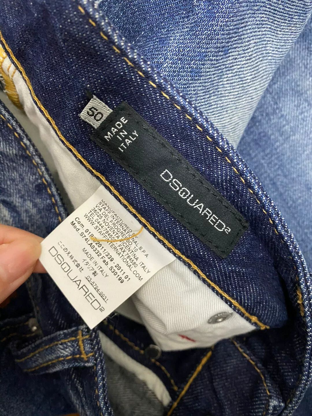 Dsquared2 dsquared2 men's casual denim pants Size US 34 / EU 50 - 6 Thumbnail
