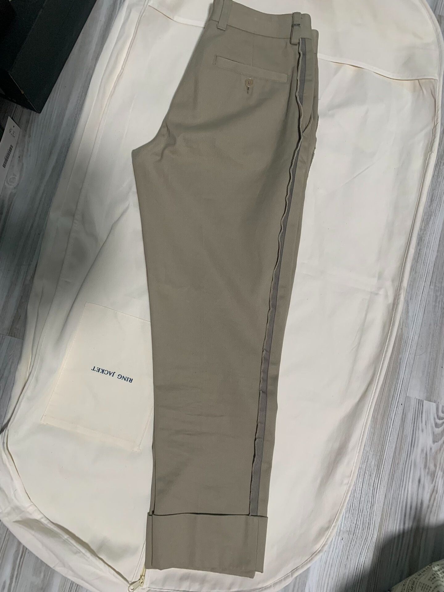 Dior Dior Men's Casual Khaki Pants Size 46 Size US 31 - 4 Thumbnail