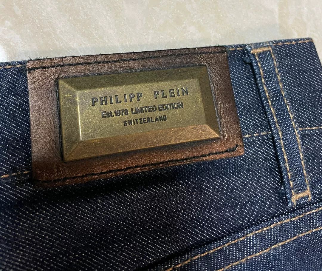Philipp Plein philipp plein denim pants with skull design Size US 36 / EU 52 - 9 Thumbnail