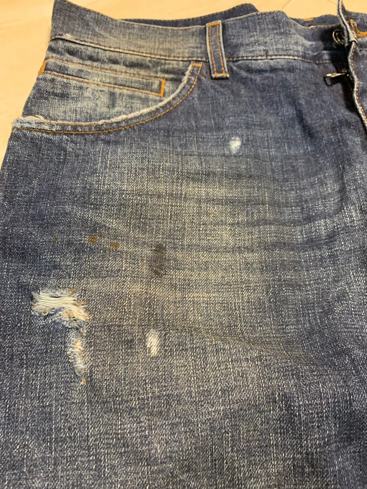 Dolce & Gabbana dolce&gabbana distressed denim jeans size 50 Size US 34 / EU 50 - 4 Thumbnail