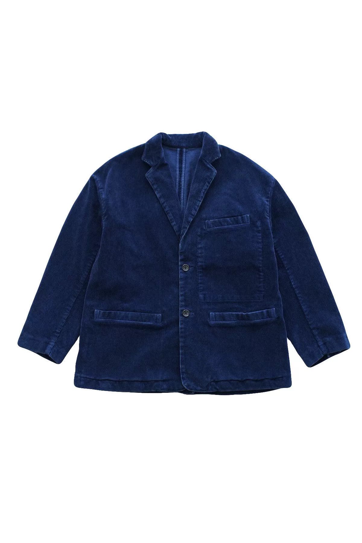 Porter Classic blue corduroy vest with pockets Size US M / EU 48-50 / 2 - 6 Thumbnail