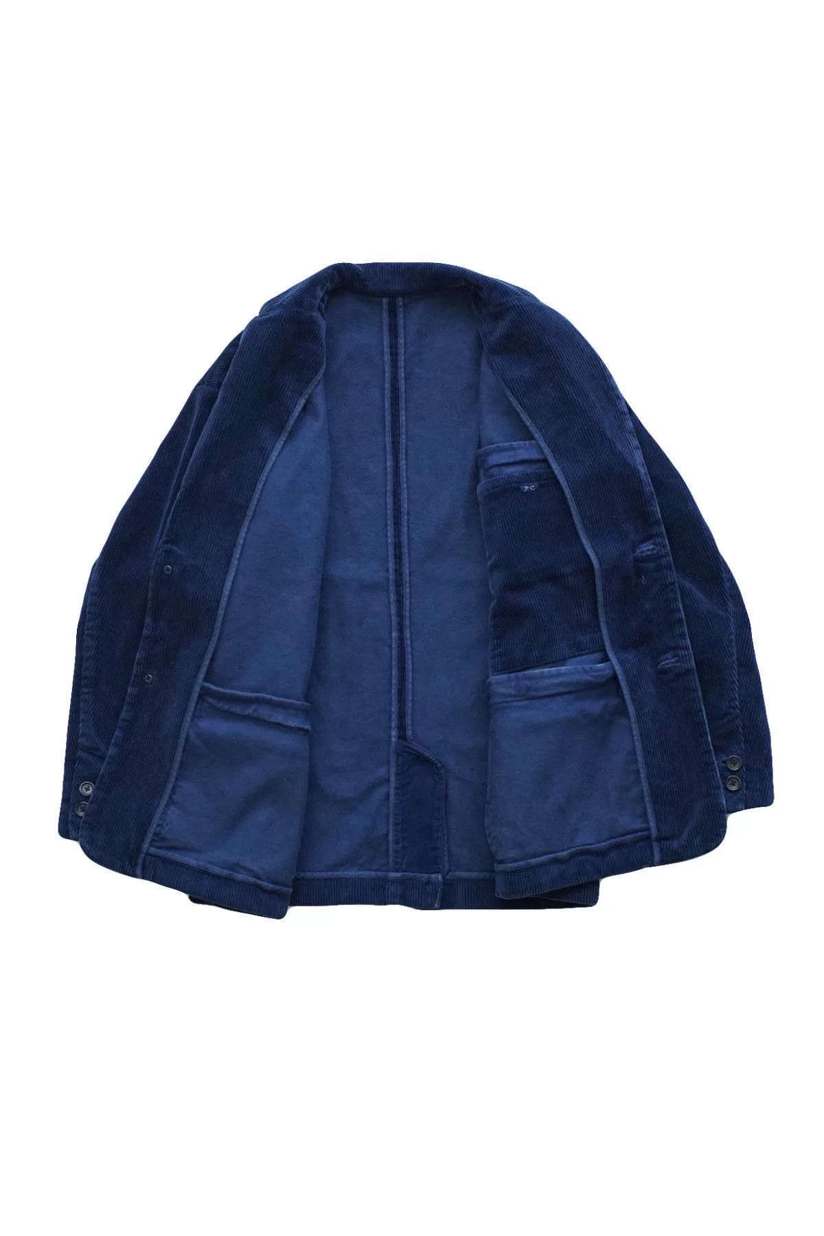 Porter Classic blue corduroy vest with pockets Size US M / EU 48-50 / 2 - 8 Thumbnail