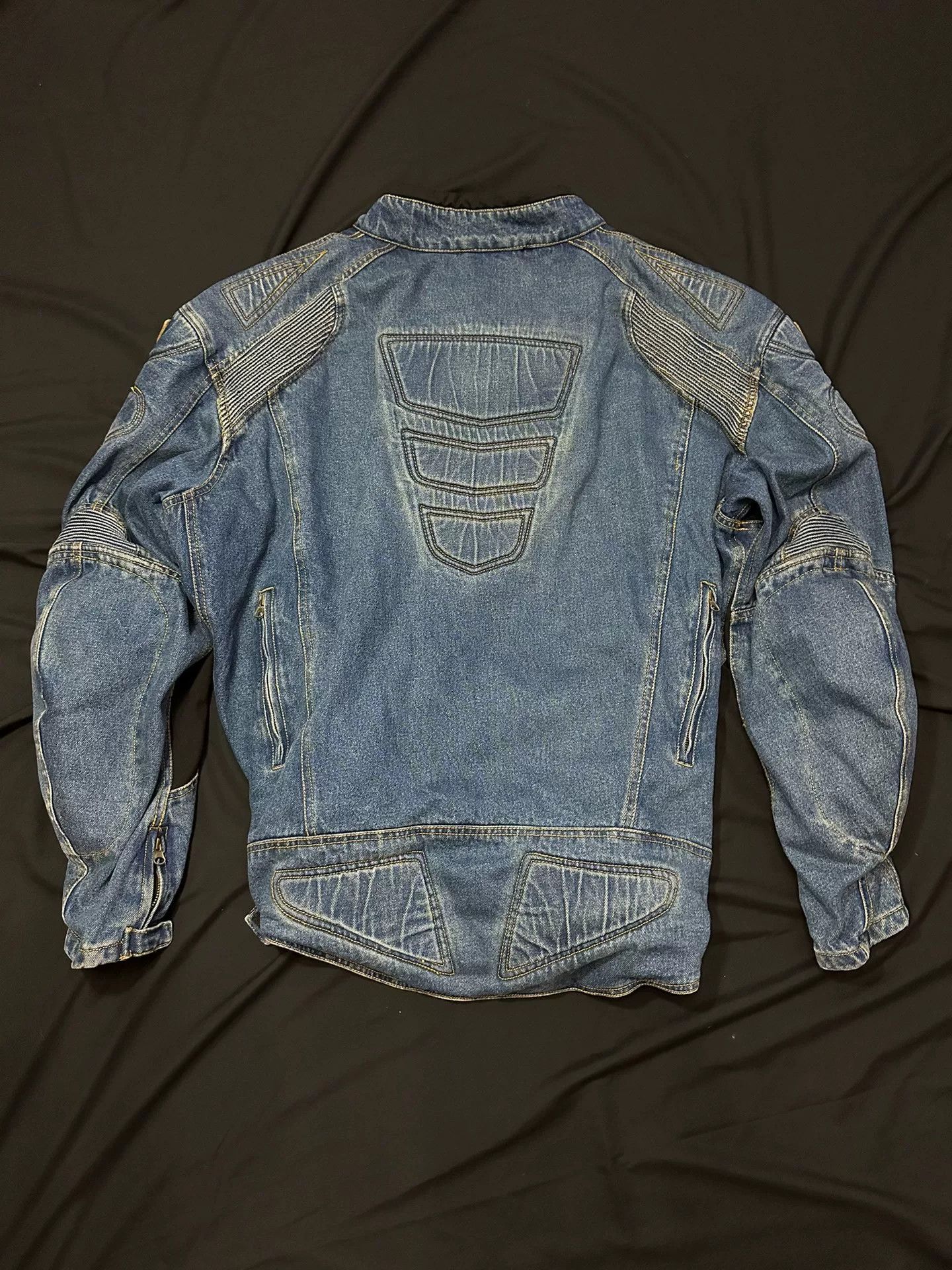 Vintage vintage cortech denim jacket with pads Size US M / EU 48-50 / 2 - 3 Thumbnail