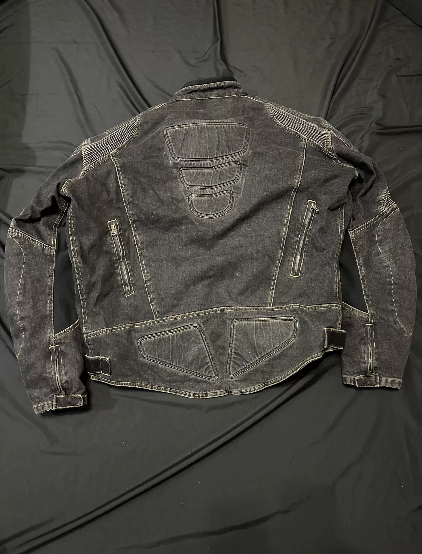 Vintage vintage cortech motorcycle denim jacket Size US L / EU 52-54 / 3 - 9 Thumbnail