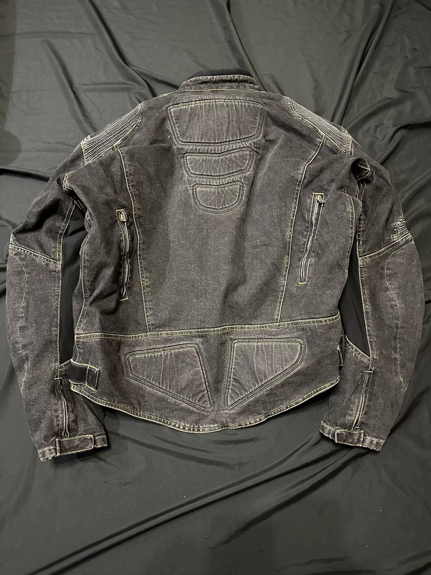 Vintage vintage cortech motorcycle denim jacket Size US L / EU 52-54 / 3 - 7 Thumbnail