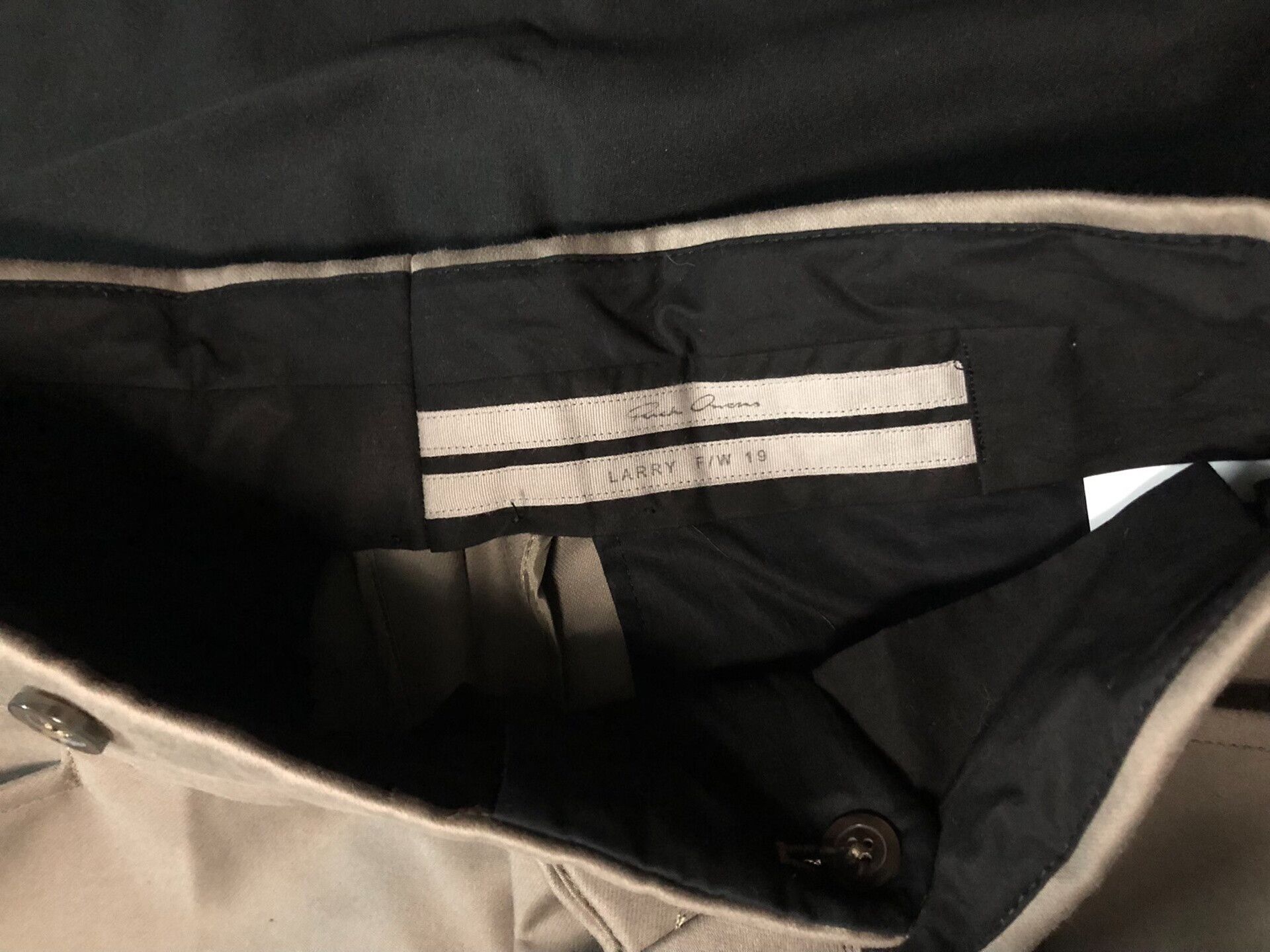 Rick Owens rick owens 19 larry elephant wide pants Size US 34 / EU 50 - 6 Thumbnail
