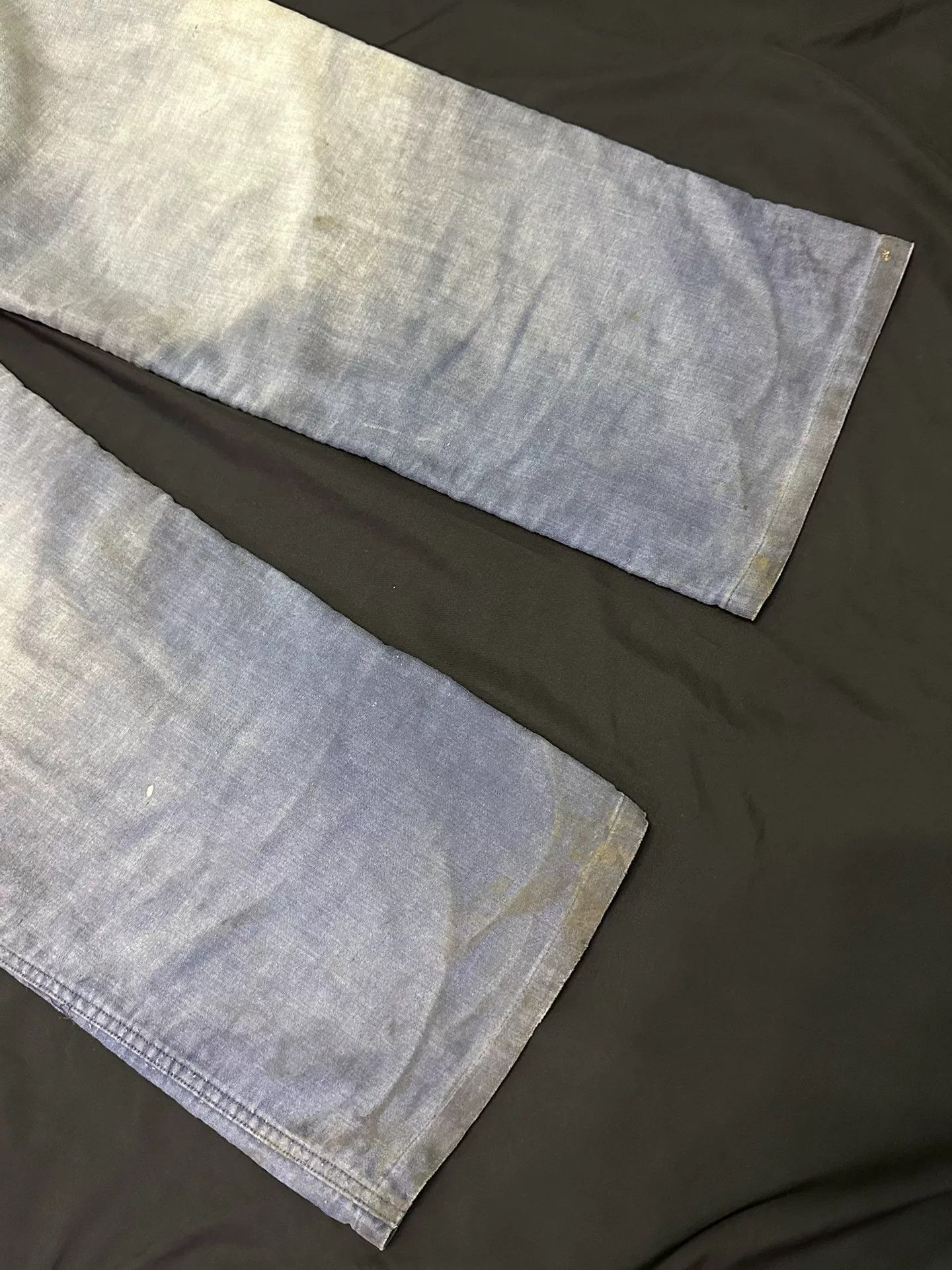 Vintage vintage french workwear denim pants Size US 32 / EU 48 - 7 Thumbnail