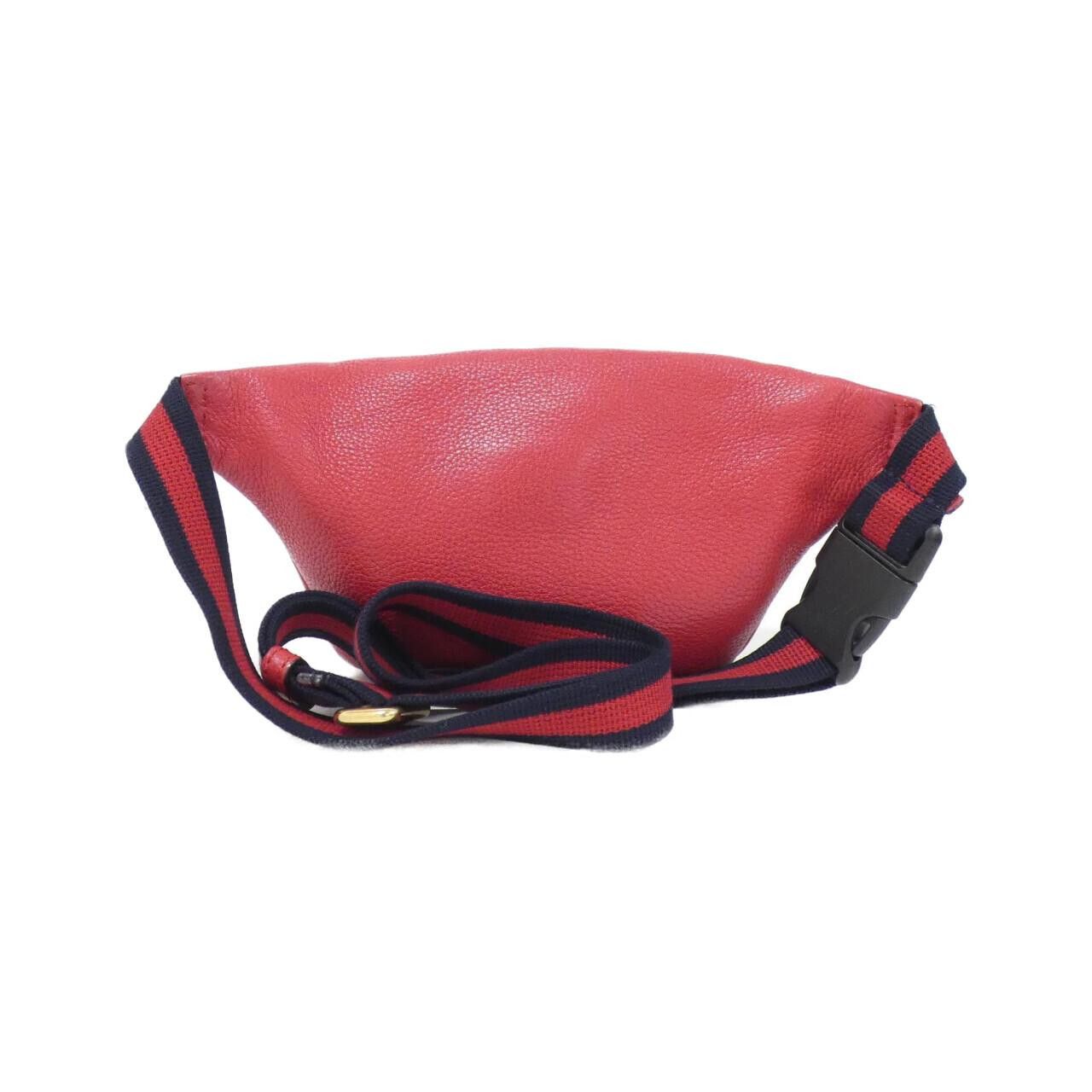 Gucci Gucci Gucci Ophidia Leather Waist Bag Leather Belt Bag 527792 0GDCT DUTY FREE for USA Size ONE SIZE - 2 Thumbnail