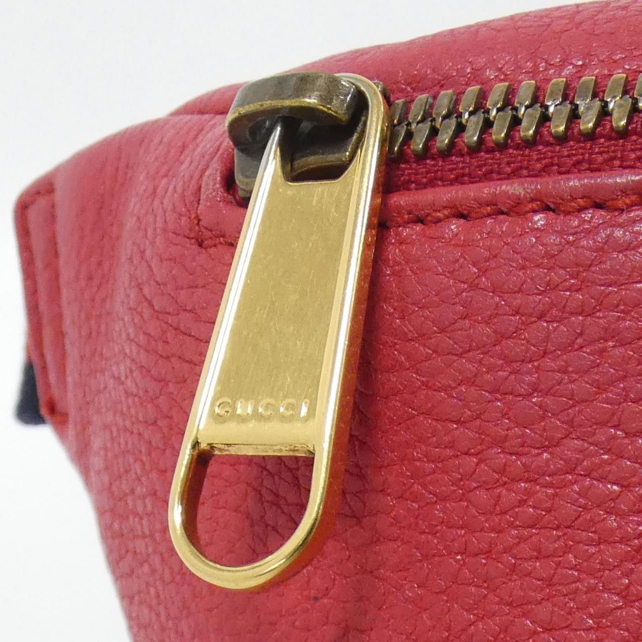 Gucci Gucci Gucci Ophidia Leather Waist Bag Leather Belt Bag 527792 0GDCT DUTY FREE for USA Size ONE SIZE - 5 Thumbnail