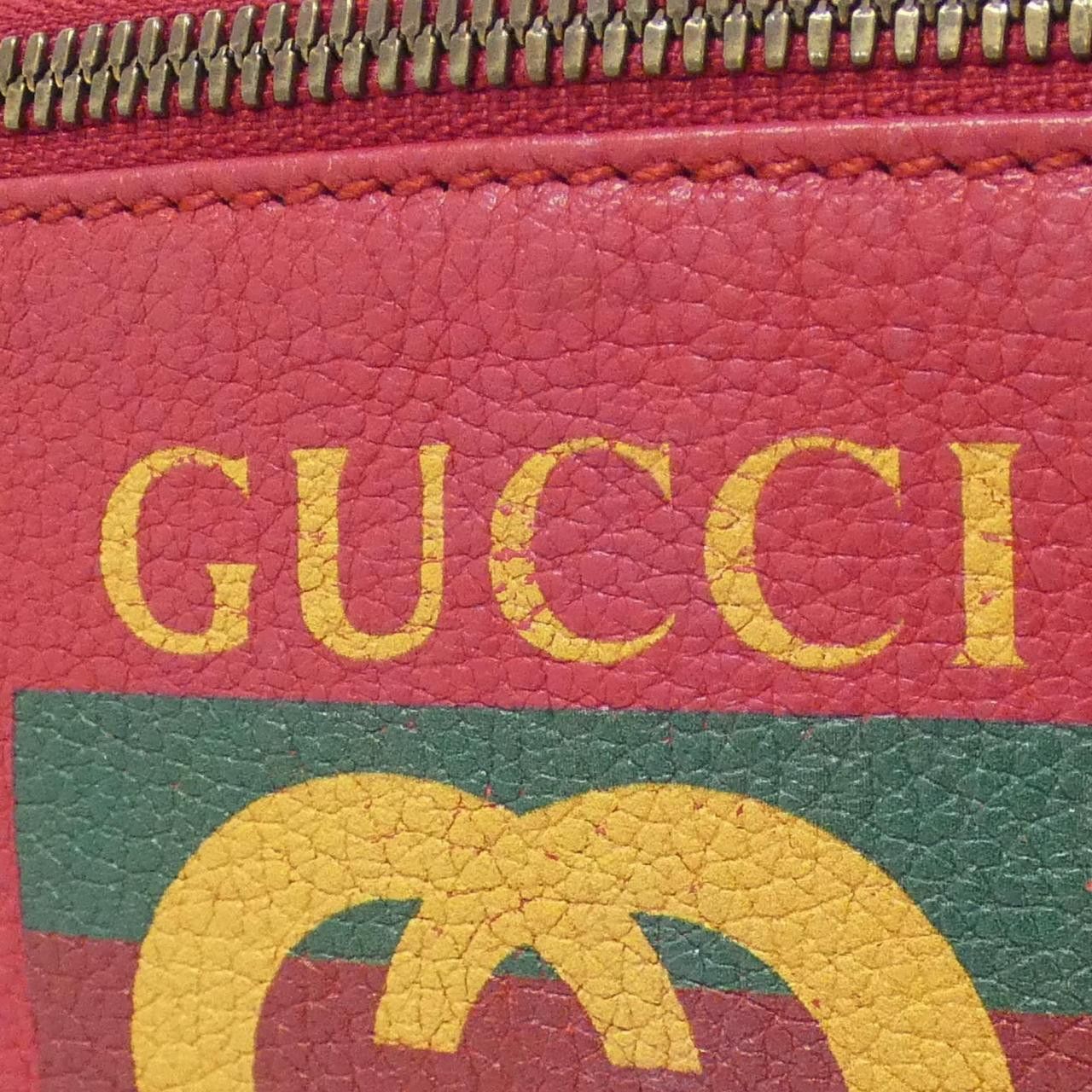 Gucci Gucci Gucci Ophidia Leather Waist Bag Leather Belt Bag 527792 0GDCT DUTY FREE for USA Size ONE SIZE - 4 Thumbnail