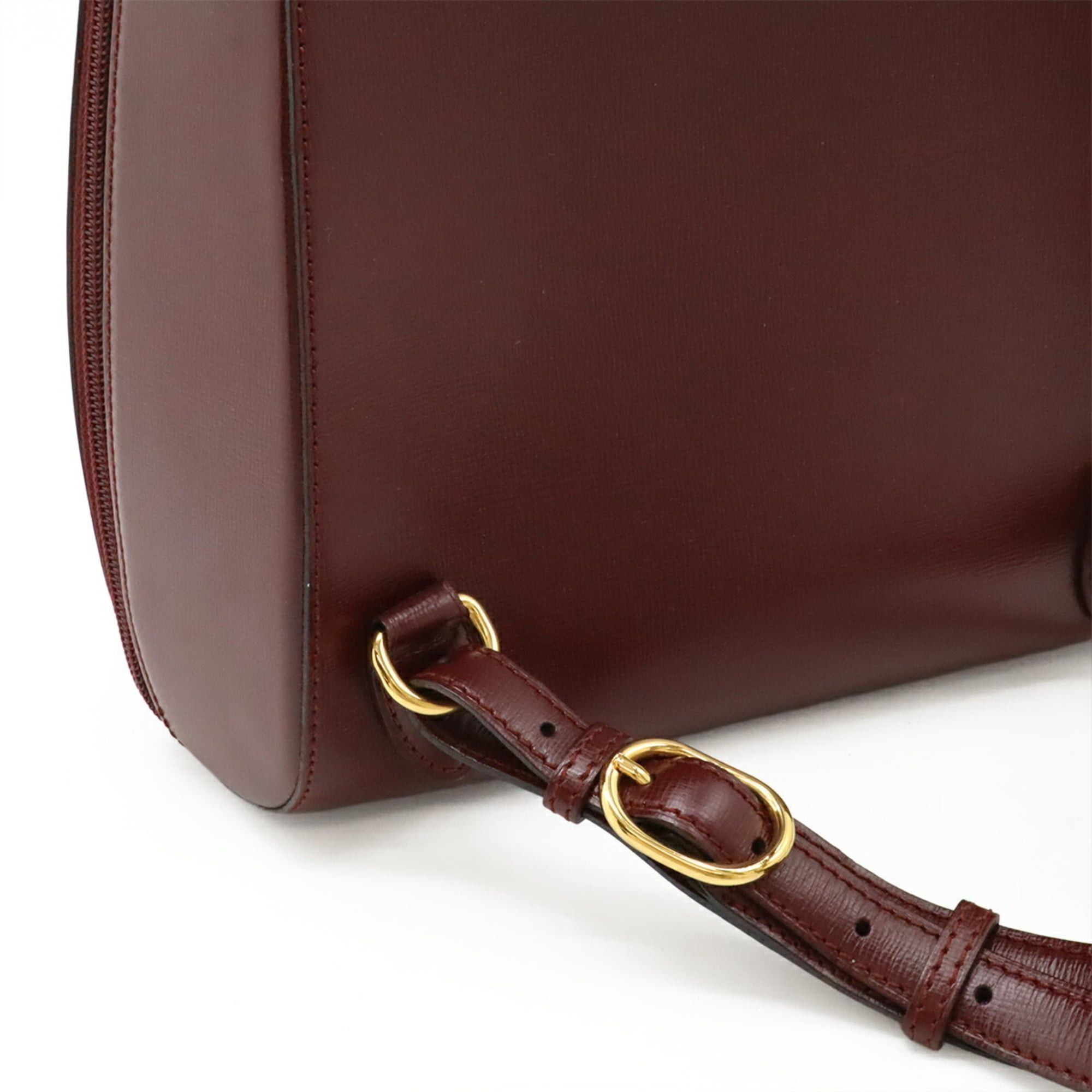 Cartier Cartier Must Backpack, Leather, Bordeaux, L1000215 Size ONE SIZE - 6 Thumbnail