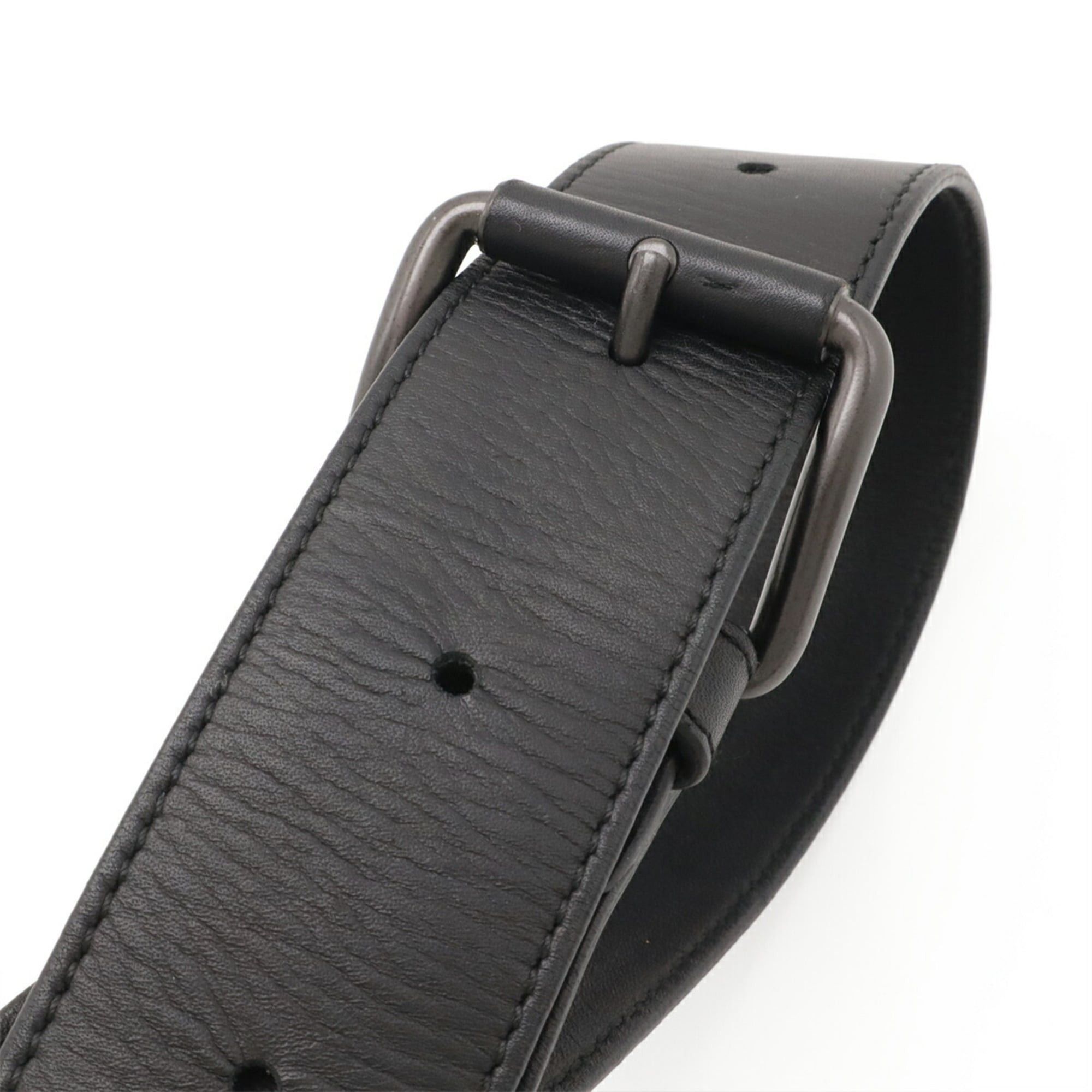 Bottega Veneta BOTTEGA VENETA Intrecciato Waist Bag, Black Leather, 121604 Size ONE SIZE - 8 Thumbnail