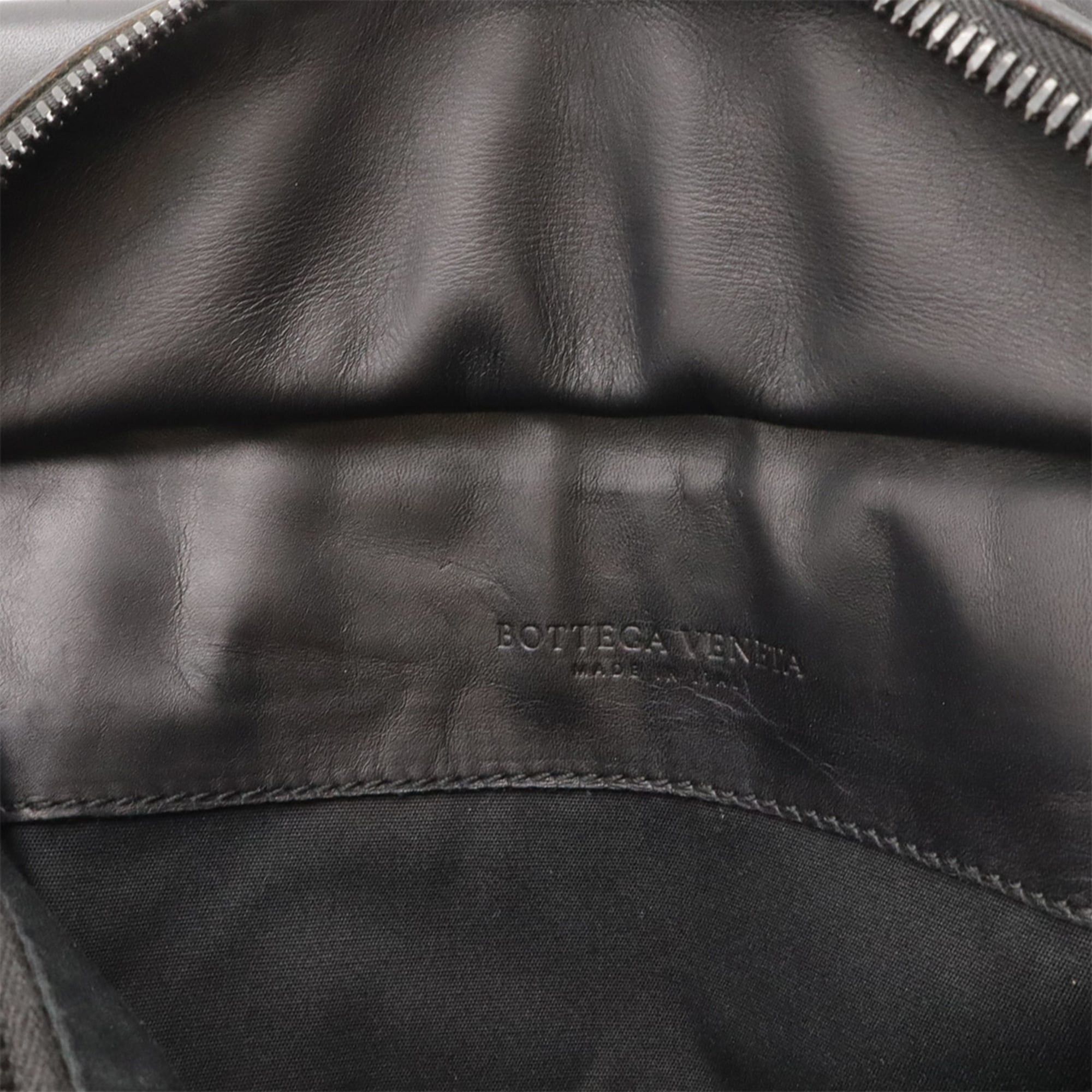 Bottega Veneta BOTTEGA VENETA Intrecciato Waist Bag, Black Leather, 121604 Size ONE SIZE - 10 Thumbnail