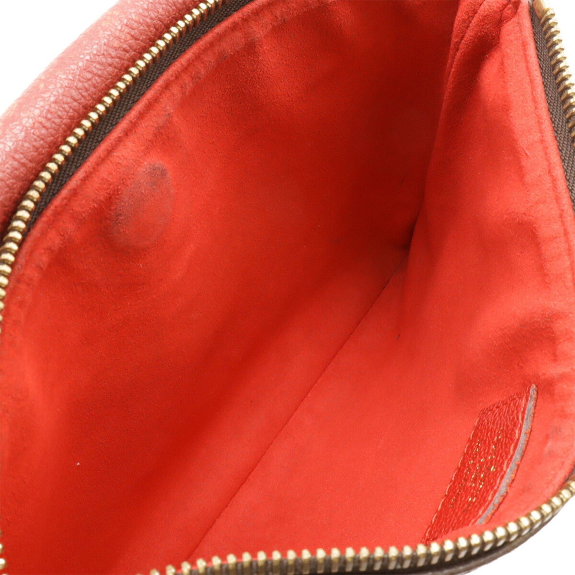 Louis Vuitton LOUIS VUITTON Monogram Twice Shoulder Bag Pochette Cerise Red M50184 Size ONE SIZE - 9 Thumbnail