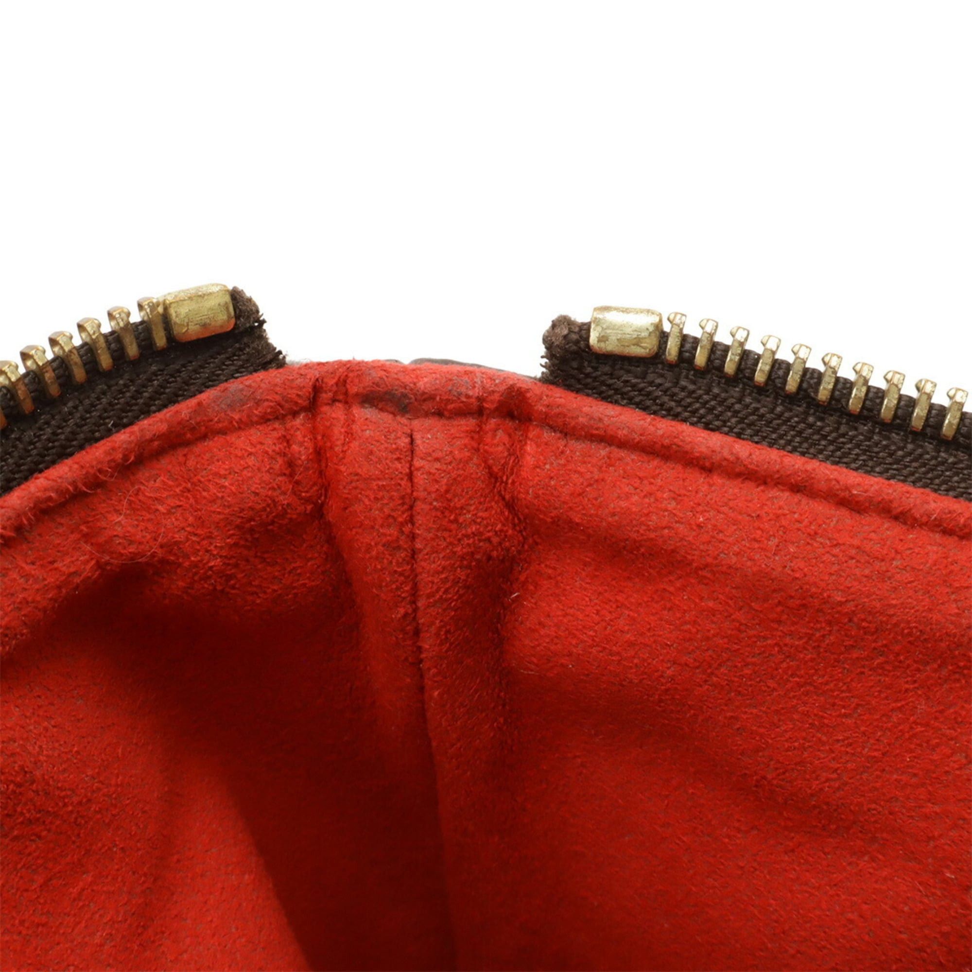 Louis Vuitton LOUIS VUITTON Monogram Twice Shoulder Bag Pochette Cerise Red M50184 Size ONE SIZE - 10 Thumbnail