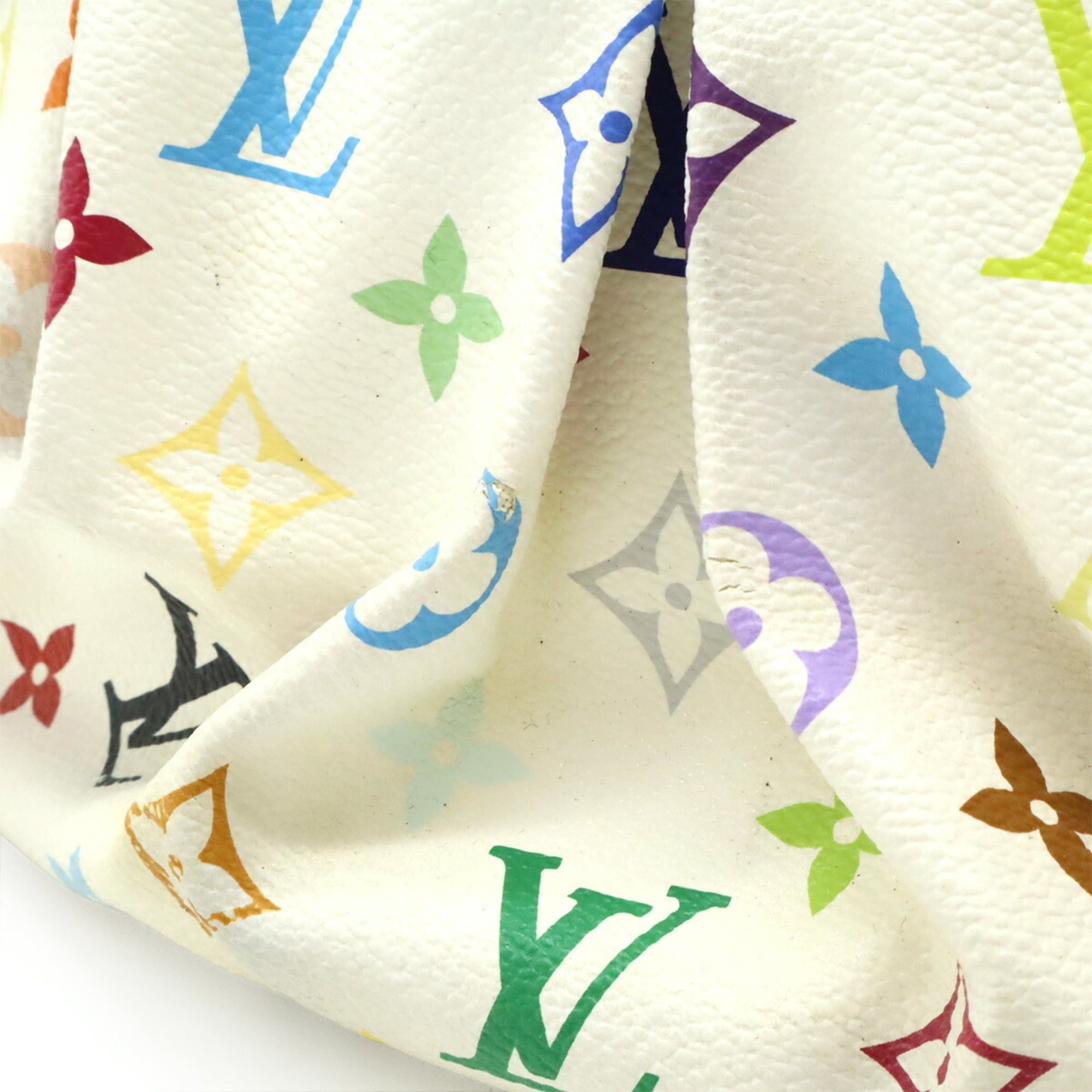 Louis Vuitton LOUIS VUITTON Monogram Multicolore Judy PM Handbag/Shoulder Bag in Bron White, M40257 Size ONE SIZE - 10 Thumbnail