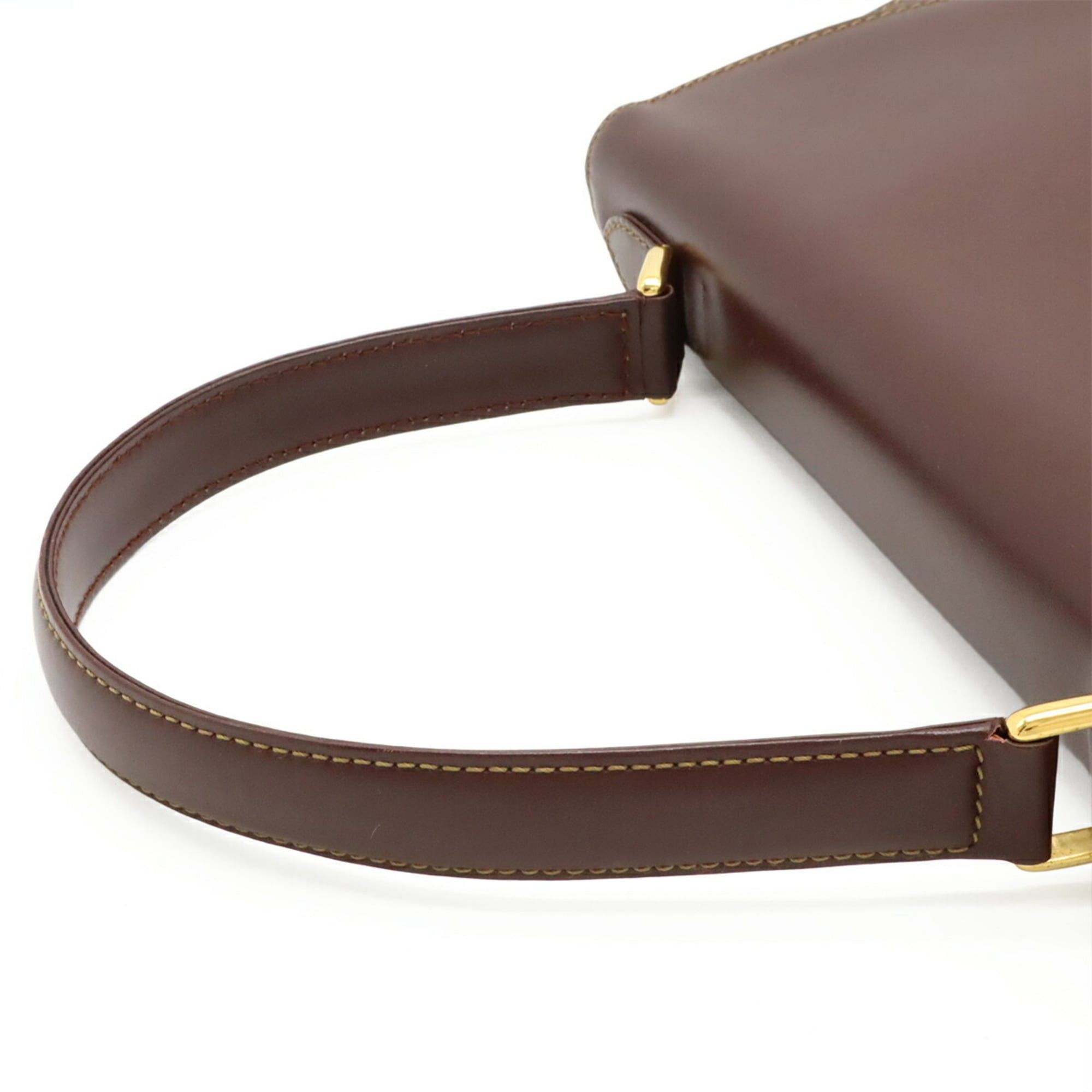 Cartier Cartier Must Handbag, One-Handle, Calf Leather, Bordeaux Size ONE SIZE - 6 Thumbnail