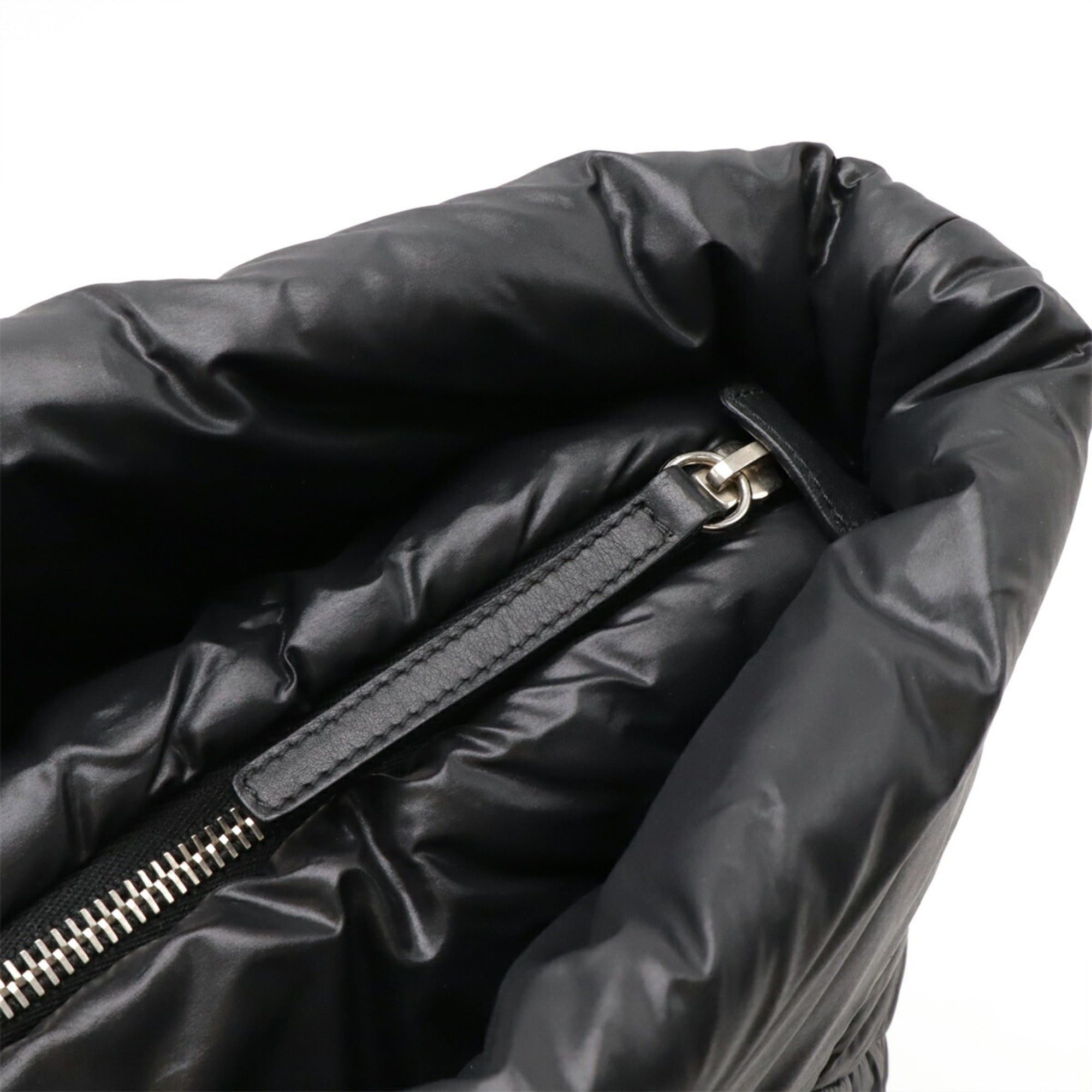 Chanel CHANEL Coco Cocoon Medium Tote MM Shoulder Bag Quilted Nylon Black A48611 Size ONE SIZE - 5 Thumbnail