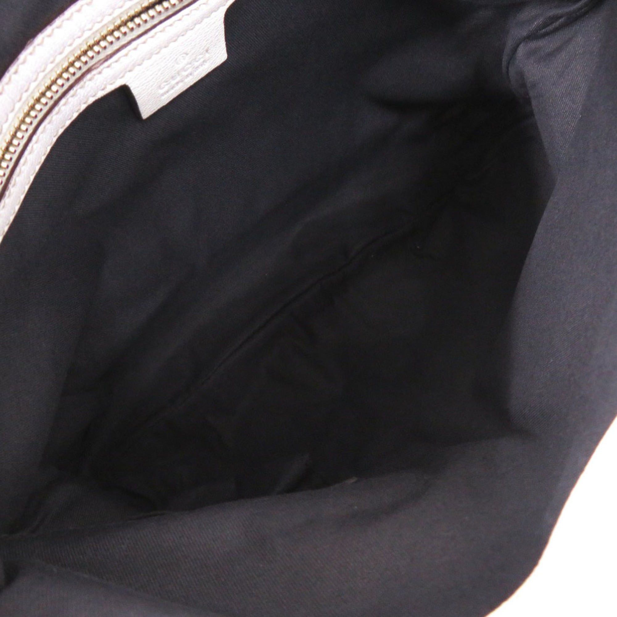Gucci Gucci Sherry Line Chain Shoulder Bag 154392 Leather White 0852 Size ONE SIZE - 4 Thumbnail