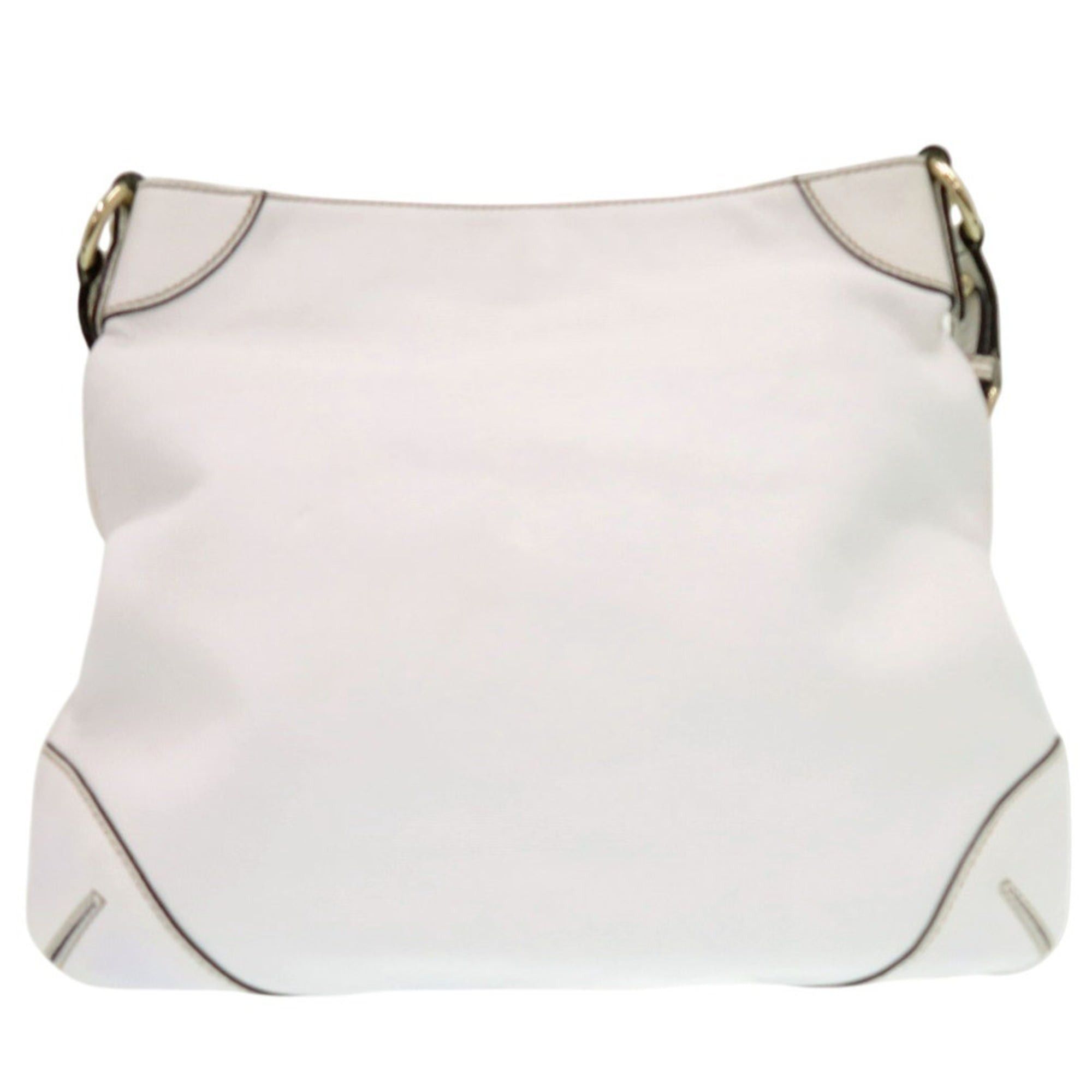 Gucci Gucci Sherry Line Chain Shoulder Bag 154392 Leather White 0852 Size ONE SIZE - 2 Thumbnail