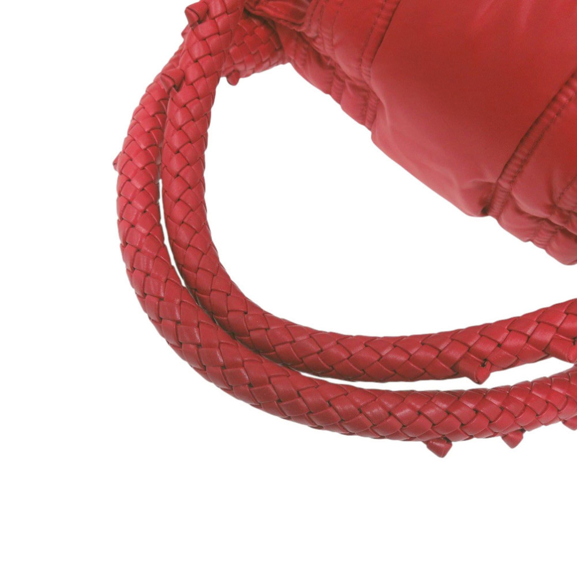 Fendi Fendi x Moncler Spy Bag Handbag Nylon Leather Red 2180 Size ONE SIZE - 7 Thumbnail