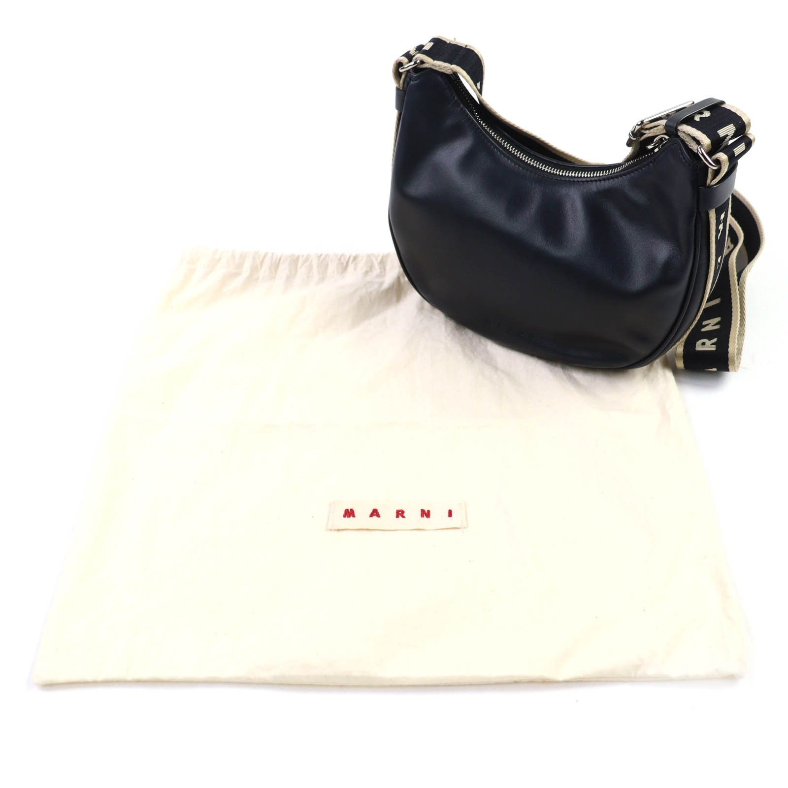 Marni Marni Marni Leather Shoulder Bag Leather Shoulder Bag SBMP0128U0 DUTY FREE for USA Size ONE SIZE - 2 Thumbnail