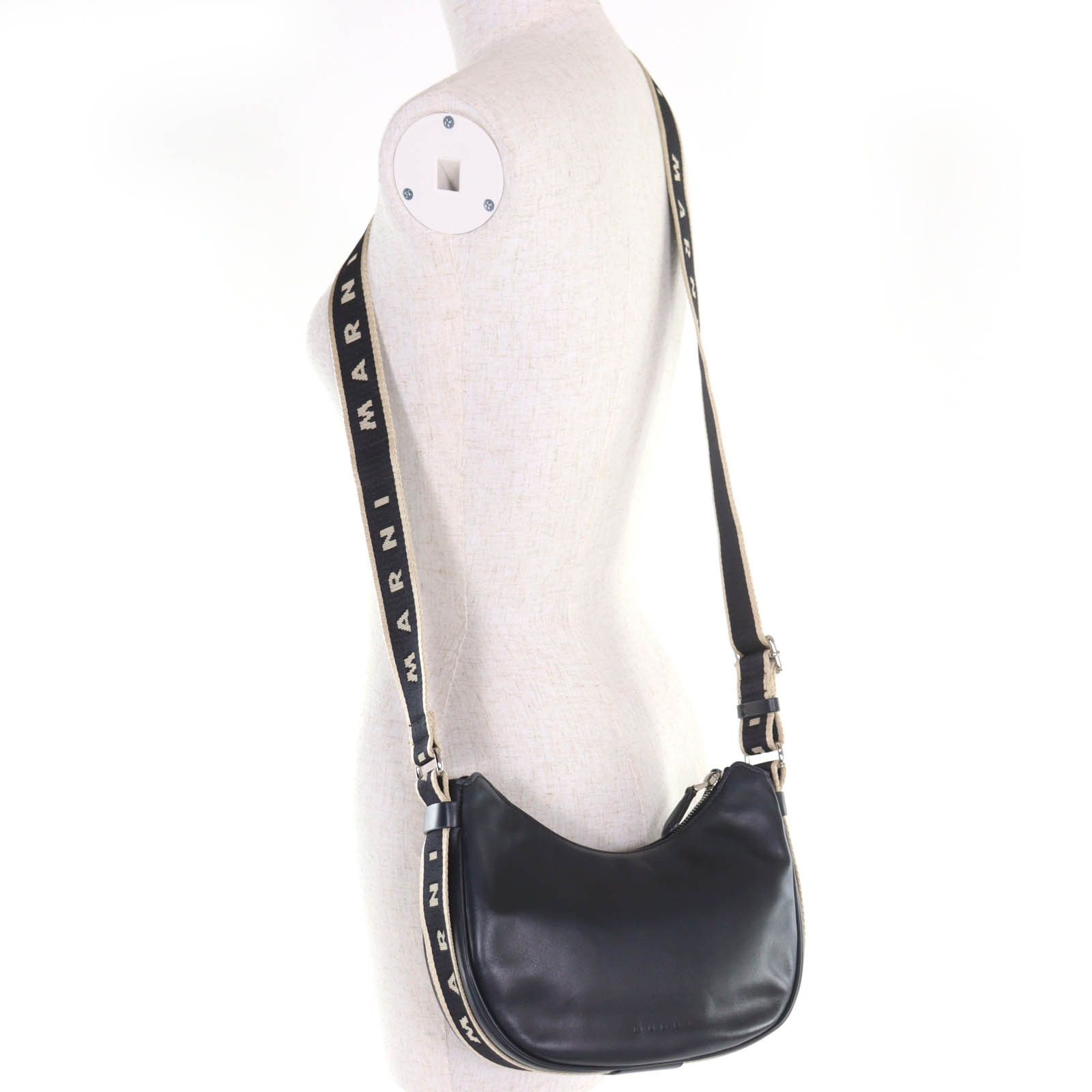 Marni Marni Marni Leather Shoulder Bag Leather Shoulder Bag SBMP0128U0 DUTY FREE for USA Size ONE SIZE - 4 Thumbnail