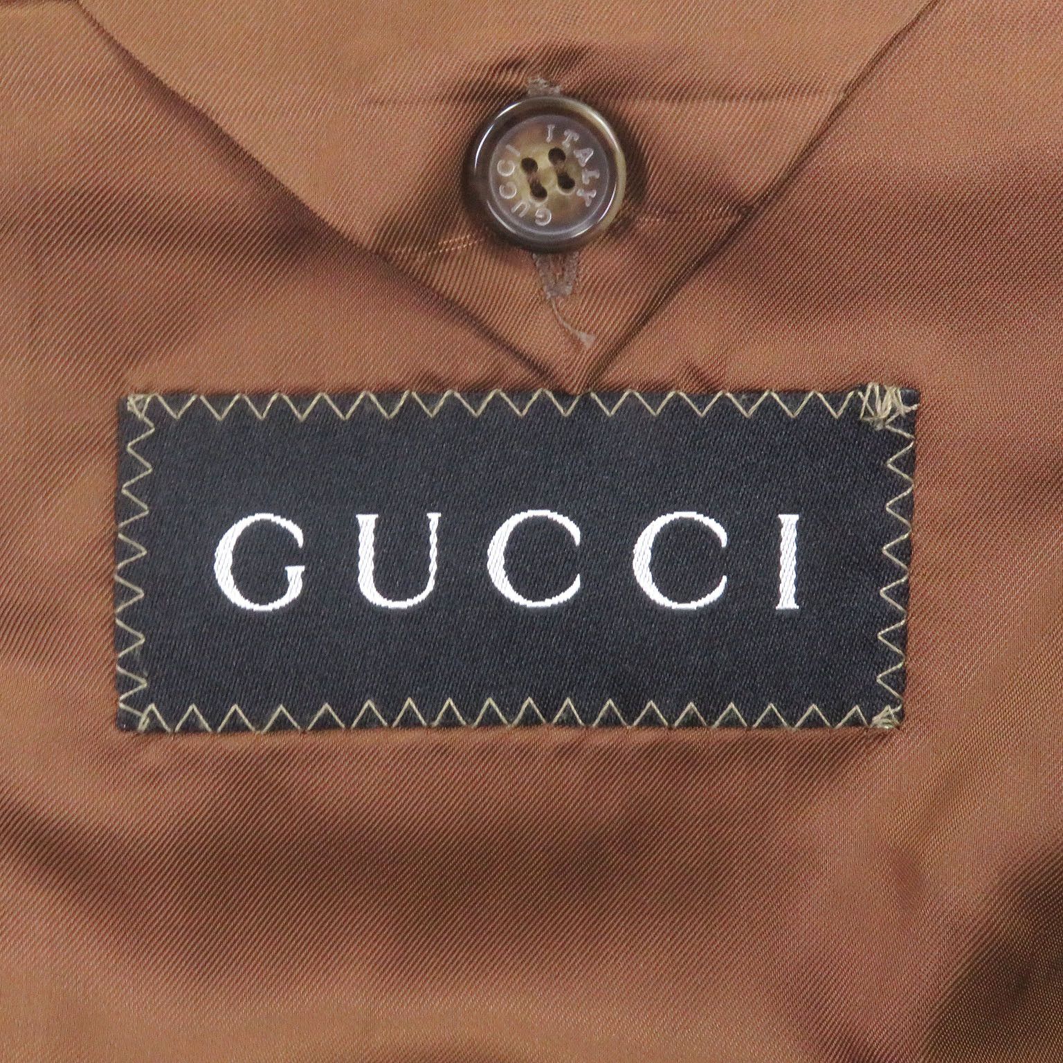Gucci Gucci Check Wool Jacket Textile Outerwear DUTY FREE for USA