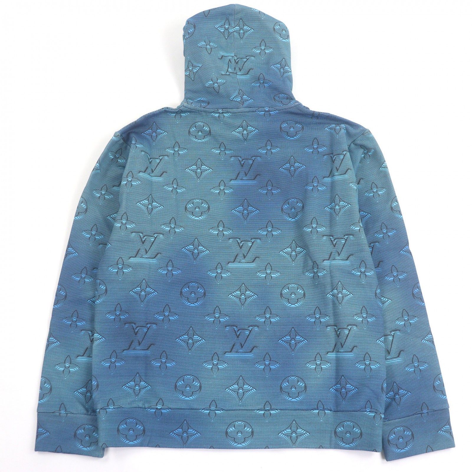 Louis Vuitton Louis Vuitton Louis Vuitton 3D Monogram Hoodie Textile Sweatshirts & Hoodies DUTY FREE for USA Size ONE SIZE - 3 Thumbnail