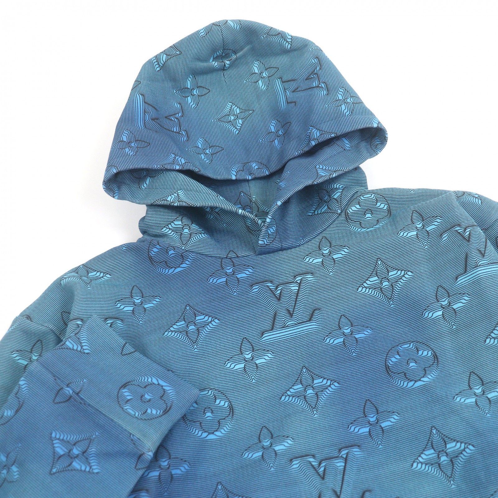 Louis Vuitton Louis Vuitton Louis Vuitton 3D Monogram Hoodie Textile Sweatshirts & Hoodies DUTY FREE for USA Size ONE SIZE - 2 Thumbnail