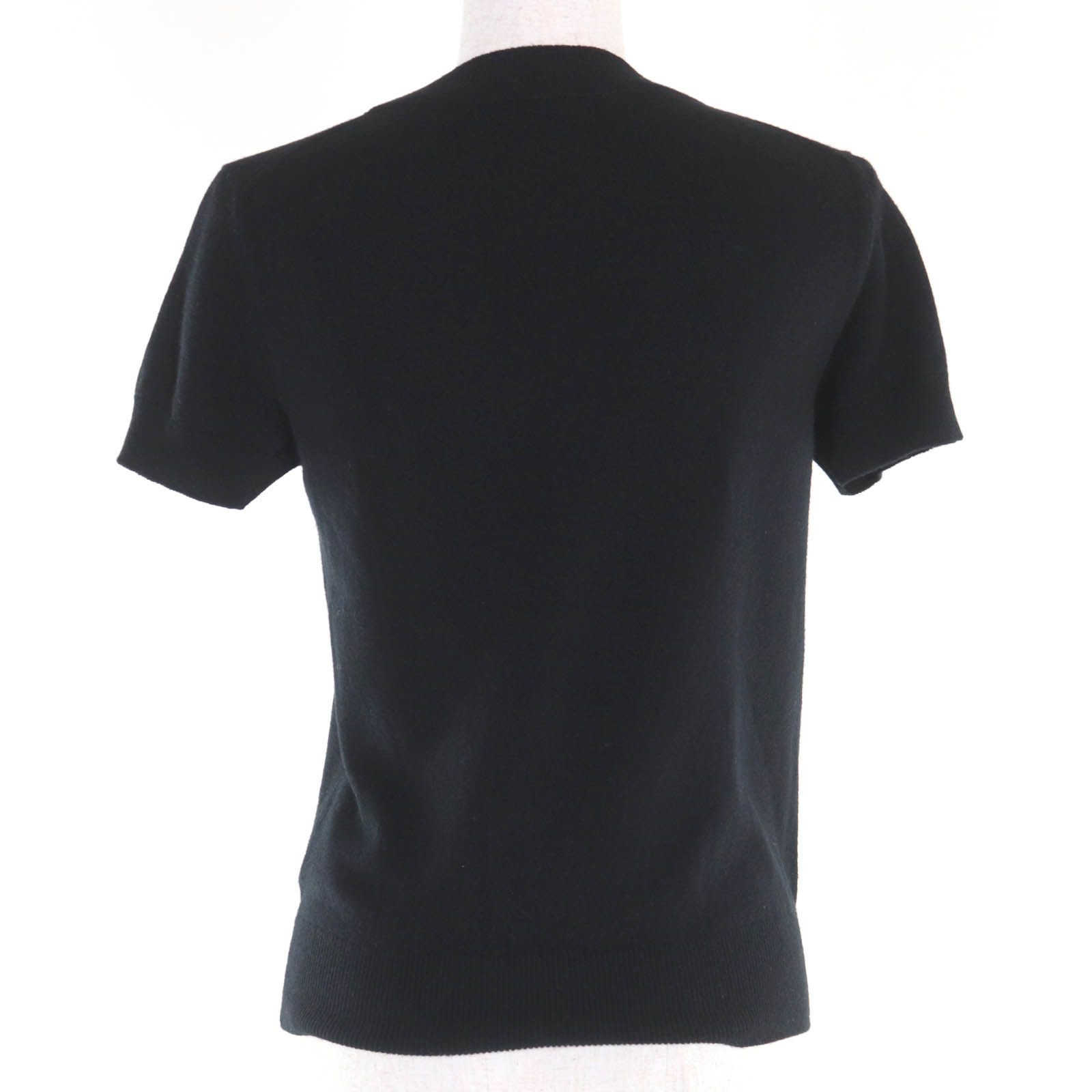 Hermes Hermes Hermès H-Lift Metal Short Sleeve Knit 36 Textile Tops DUTY FREE for USA Size ONE SIZE - 3 Thumbnail