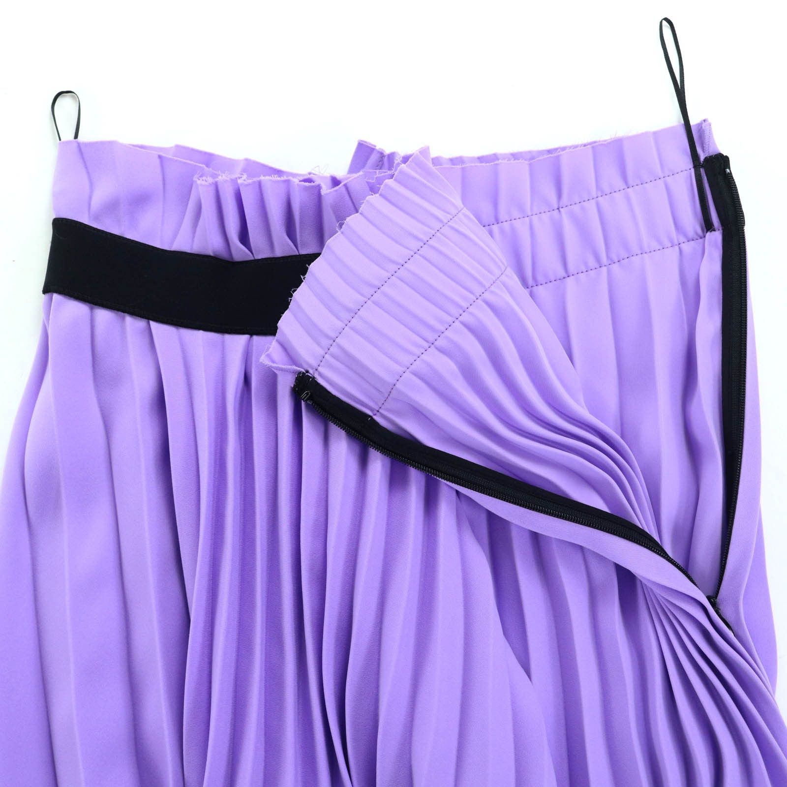 Balenciaga Balenciaga Balenciaga Pleated Skirt Polyester Skirt Plastic / Synthetic Skirts 529757 DUTY FREE for USA Size ONE SIZE - 4 Thumbnail