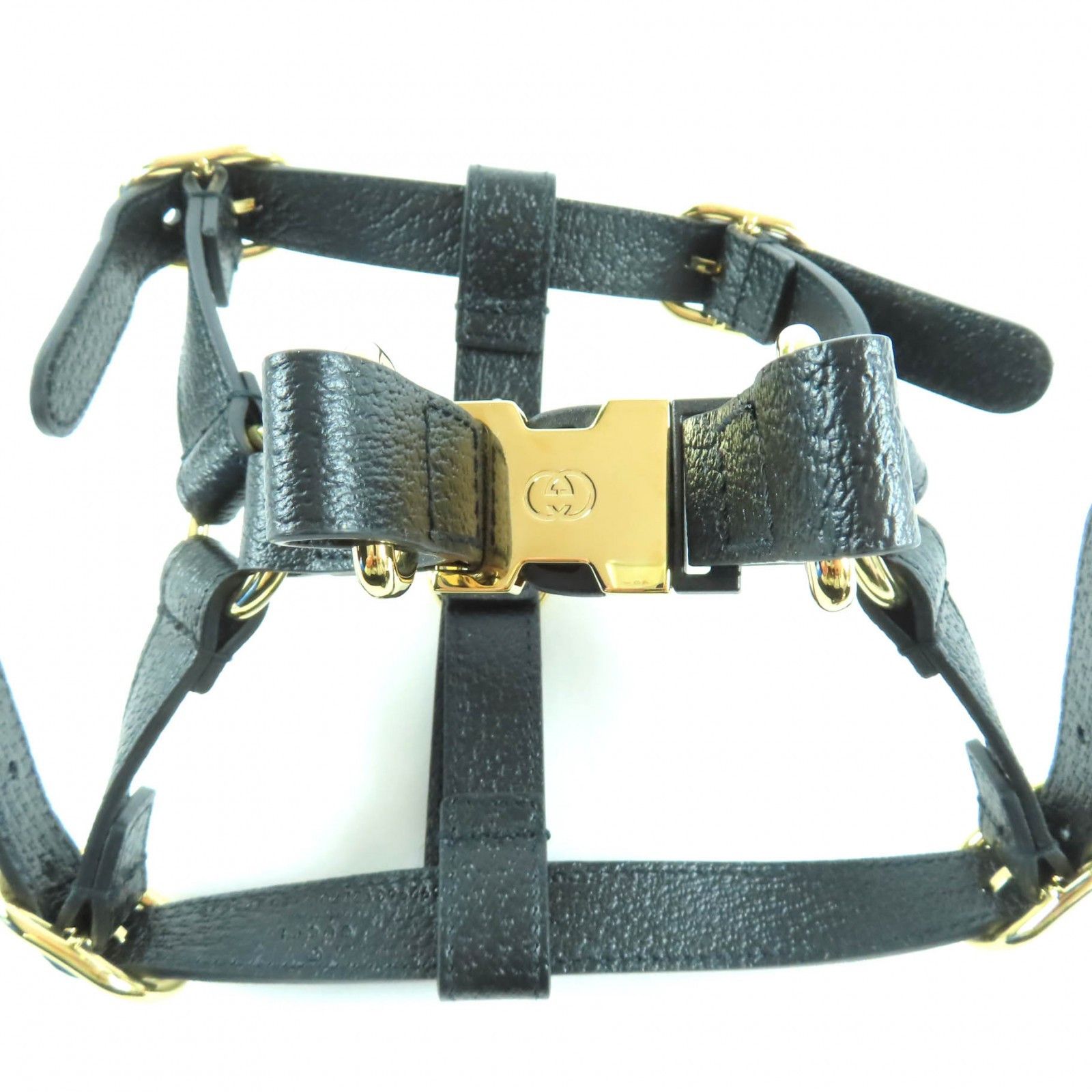 Gucci Gucci Gucci Leather Dog Harness Leather Pet Collar 692963 DUTY FREE for USA Size ONE SIZE - 6 Thumbnail