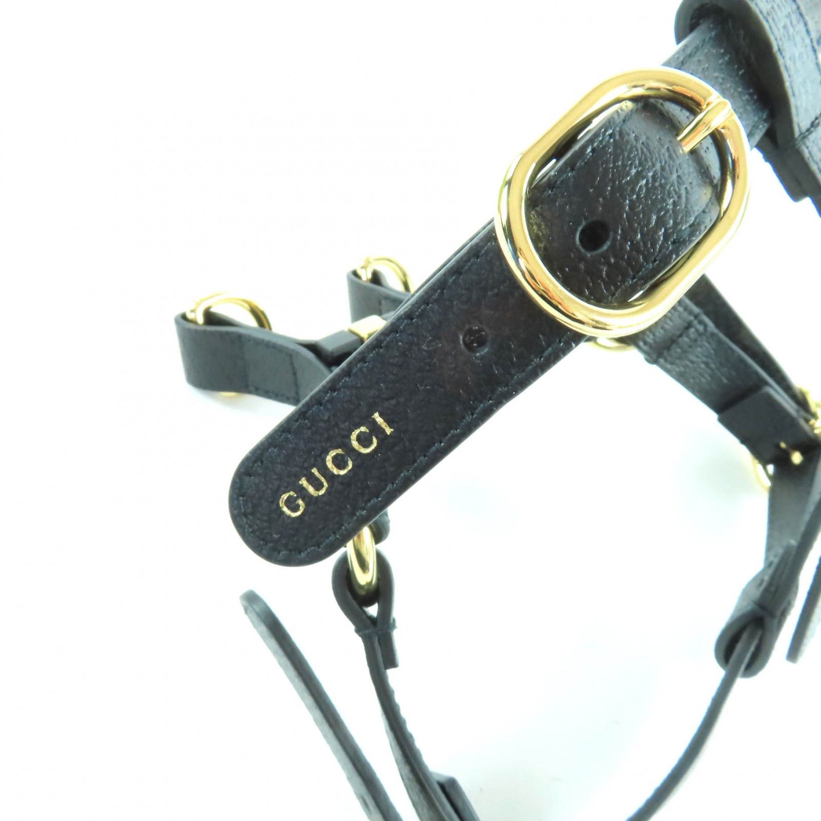 Gucci Gucci Gucci Leather Dog Harness Leather Pet Collar 692963 DUTY FREE for USA Size ONE SIZE - 5 Thumbnail