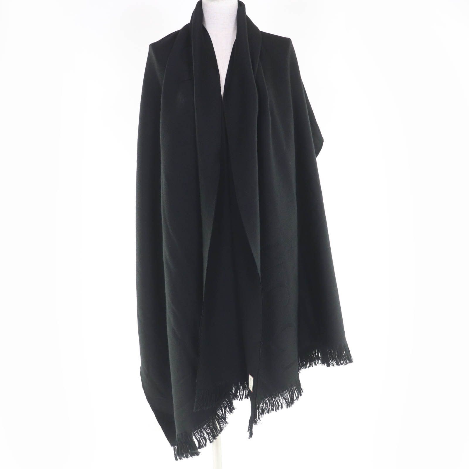 Gucci Gucci Gucci Stall Wool Scarf Textile Shawl 599437 DUTY FREE for USA Size ONE SIZE - 3 Thumbnail