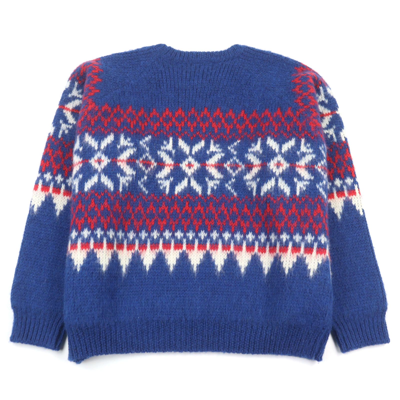 Celine Celine Celine Fair Isle Logo-embroidered Wool Knit Textile Tops 2AA80628S DUTY FREE for USA Size ONE SIZE - 3 Thumbnail