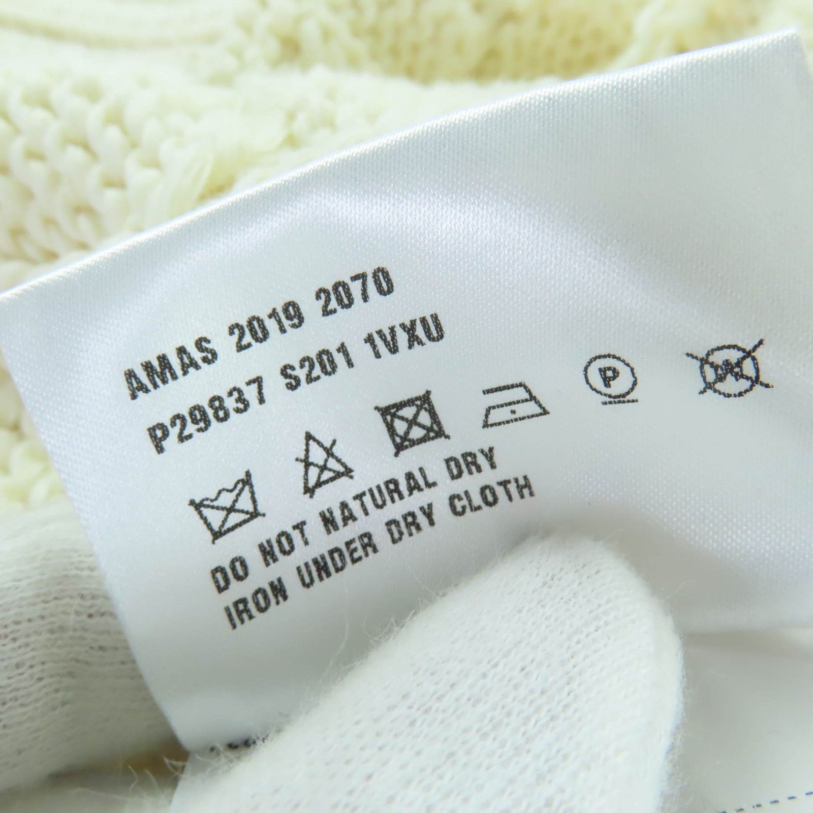 Prada Prada Prada Triangle Logo Cotton Knitwear Textile Tops P29837 DUTY FREE for USA Size ONE SIZE - 8 Thumbnail