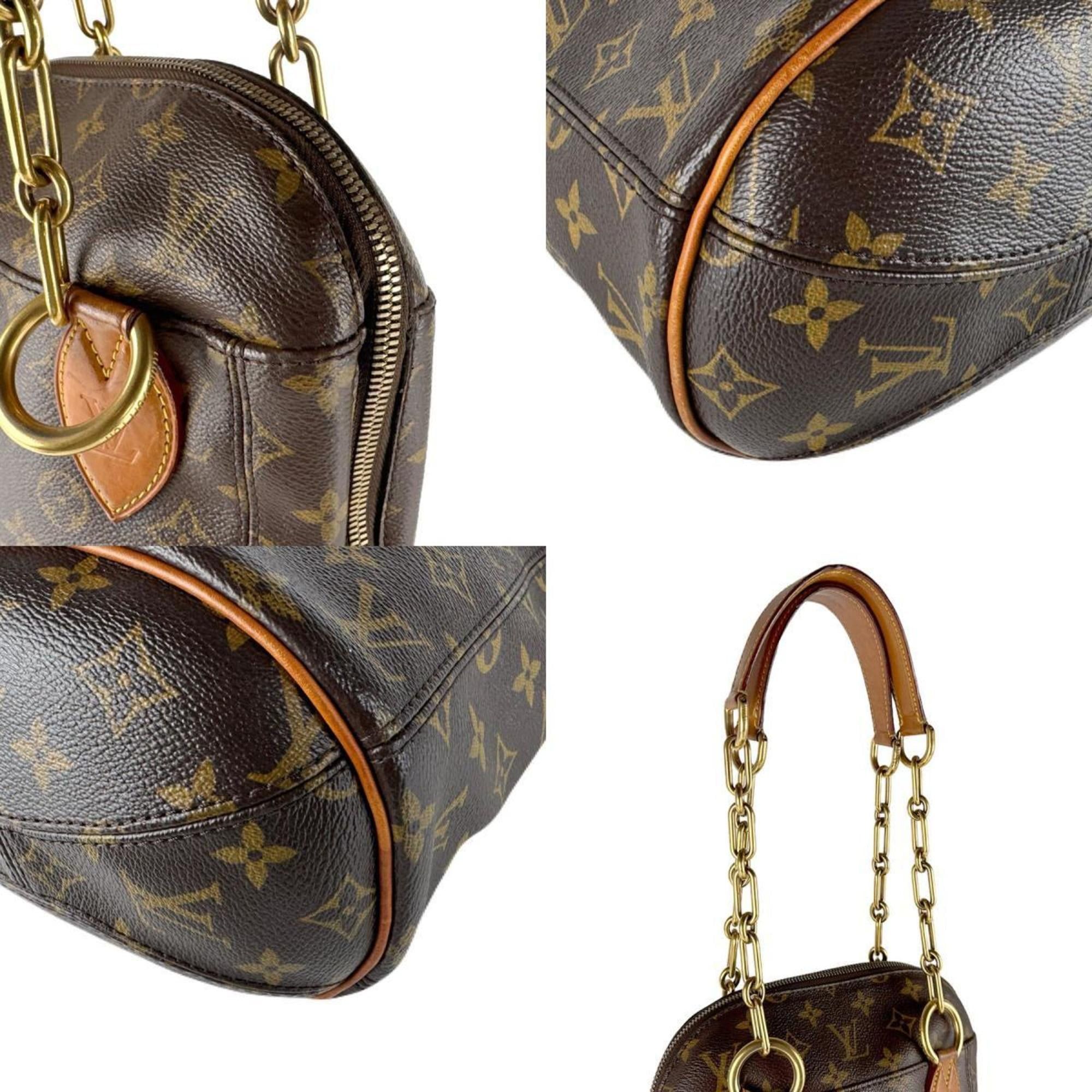 Louis Vuitton Louis Vuitton Monogram Punching Bag GM Shoulder in Canvas, Brown and Gold, Women's, M40231 z8238 Size ONE SIZE - 4 Thumbnail