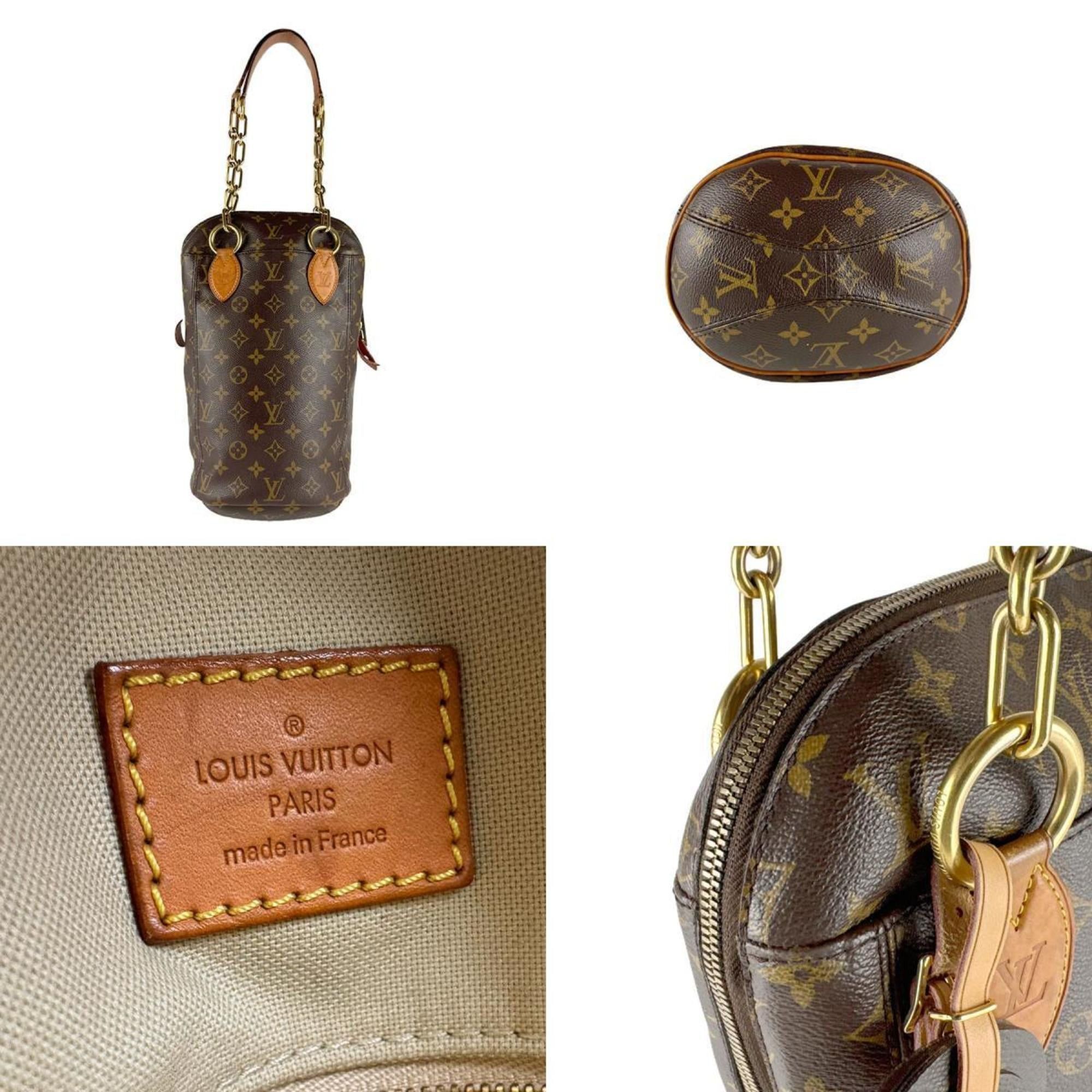 Louis Vuitton Louis Vuitton Monogram Punching Bag GM Shoulder in Canvas, Brown and Gold, Women's, M40231 z8238 Size ONE SIZE - 3 Thumbnail