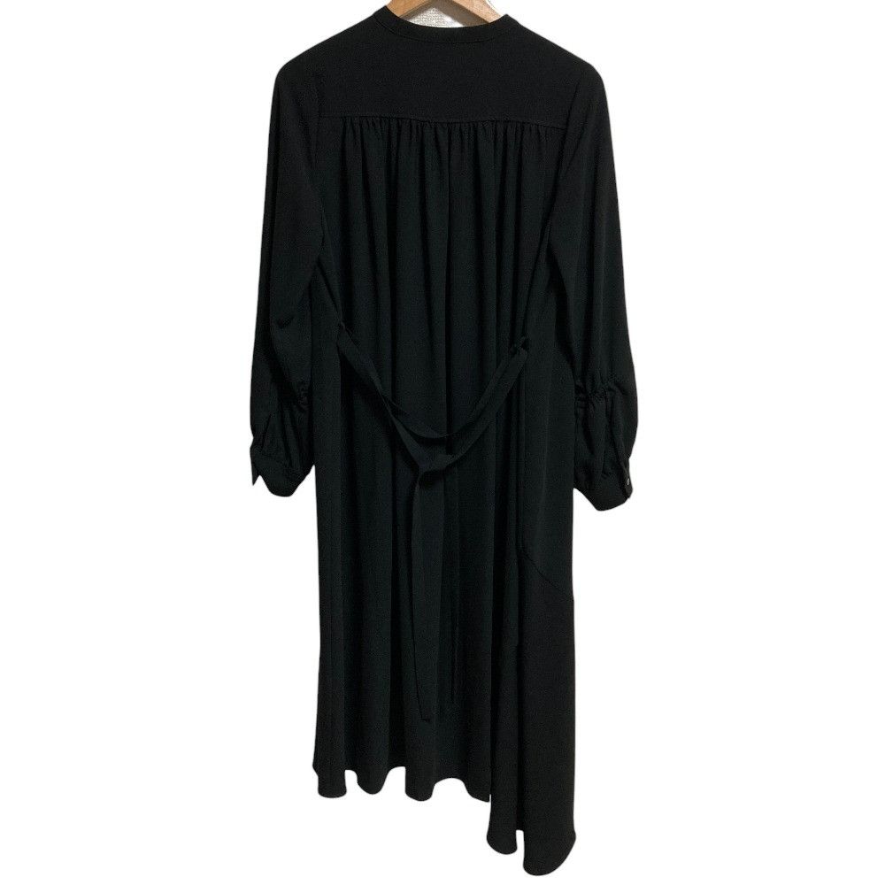 Other Other THE IRON BOW-FRONT ASYMMETRY Onepiece Triacetate Long Sleeve Dress Others Dresses R93167-01 DUTY FREE for USA Size ONE SIZE - 2 Thumbnail