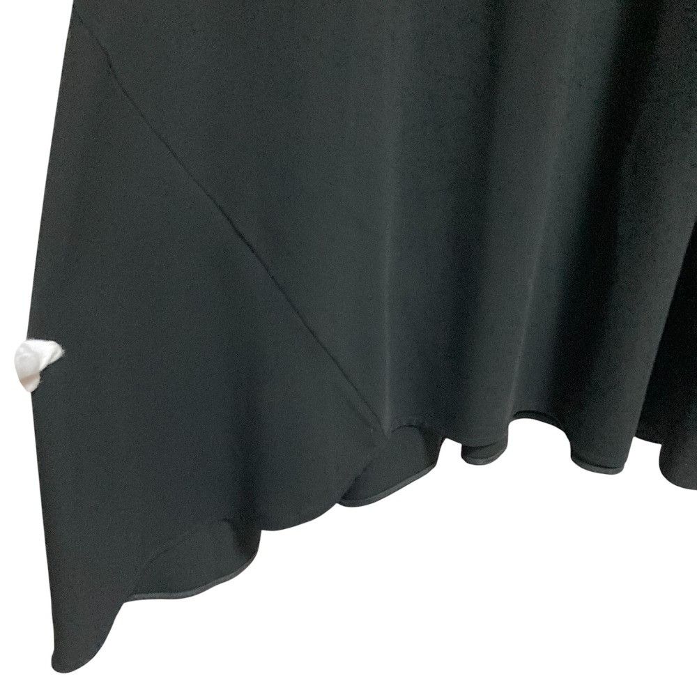 Other Other THE IRON BOW-FRONT ASYMMETRY Onepiece Triacetate Long Sleeve Dress Others Dresses R93167-01 DUTY FREE for USA Size ONE SIZE - 5 Thumbnail