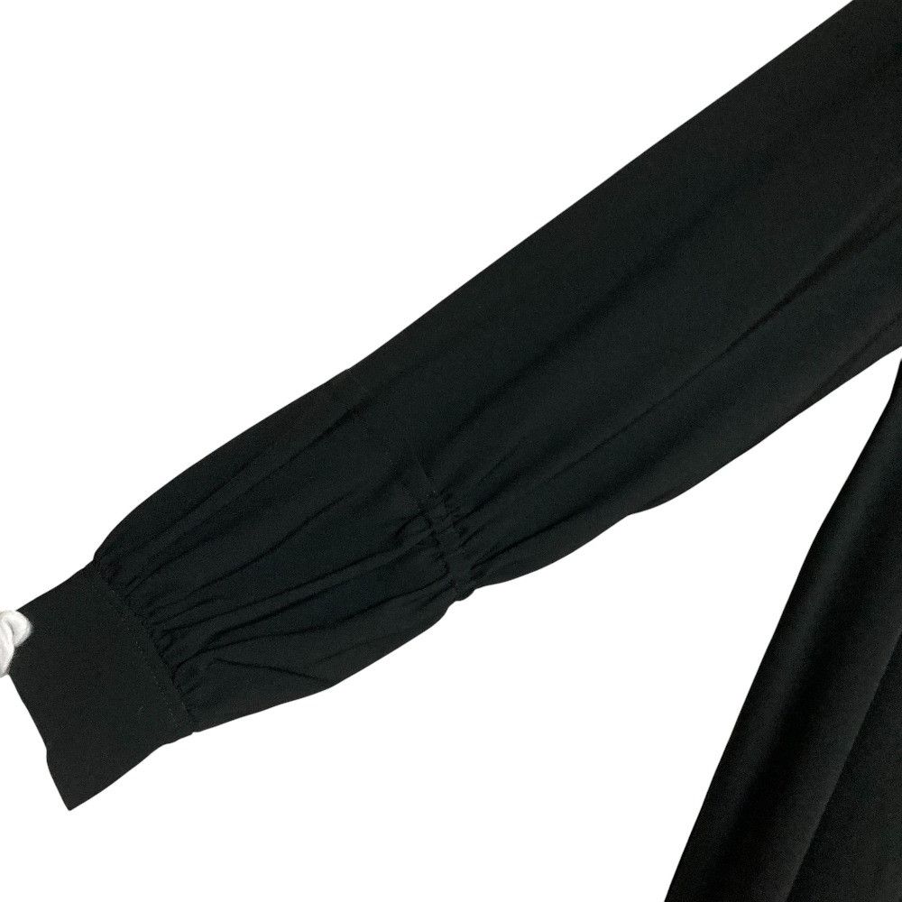 Other Other THE IRON BOW-FRONT ASYMMETRY Onepiece Triacetate Long Sleeve Dress Others Dresses R93167-01 DUTY FREE for USA Size ONE SIZE - 3 Thumbnail