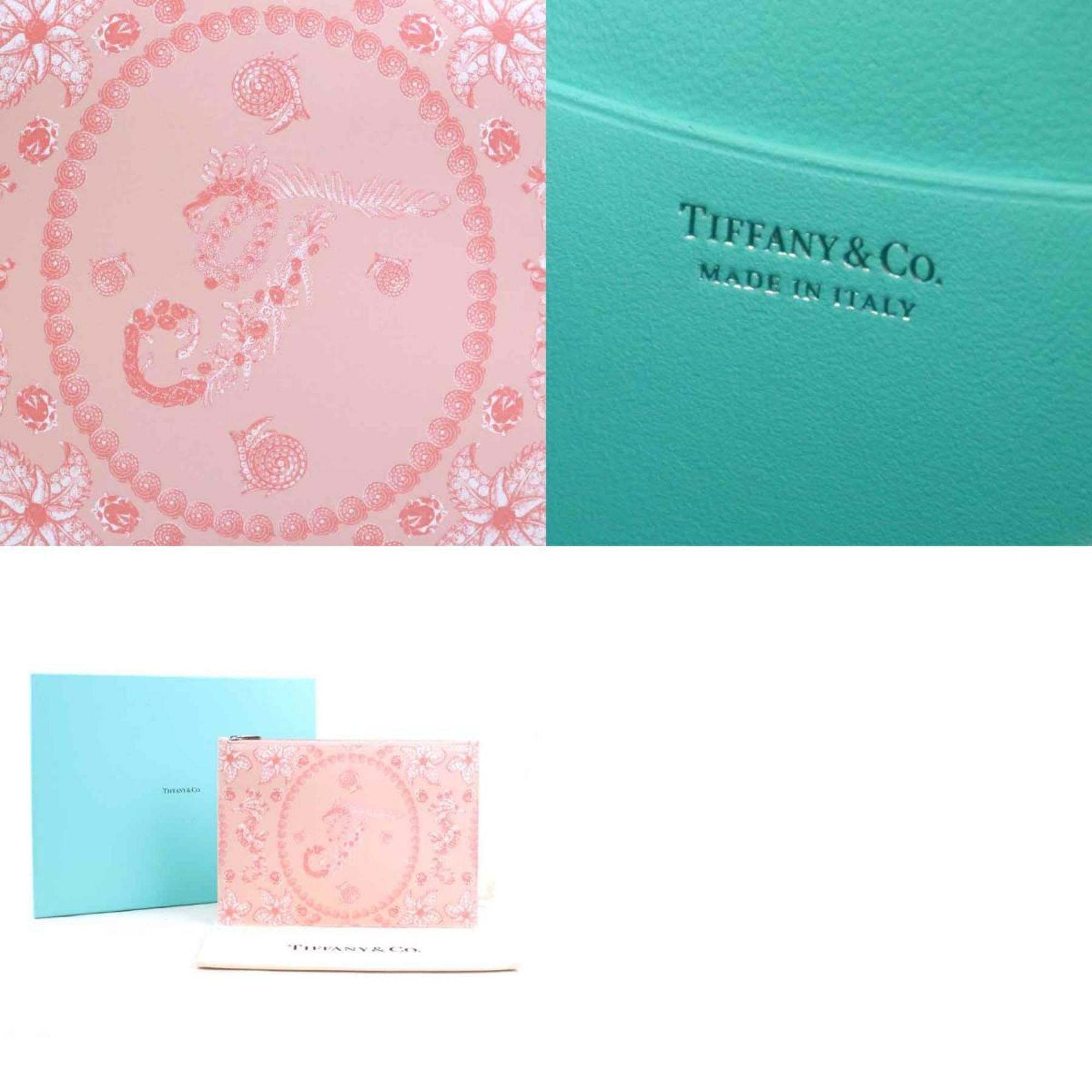 Tiffany & Co. Tiffany & Co. Clutch Bag, Leather, Pink, Women's, h31812a Size ONE SIZE - 5 Thumbnail