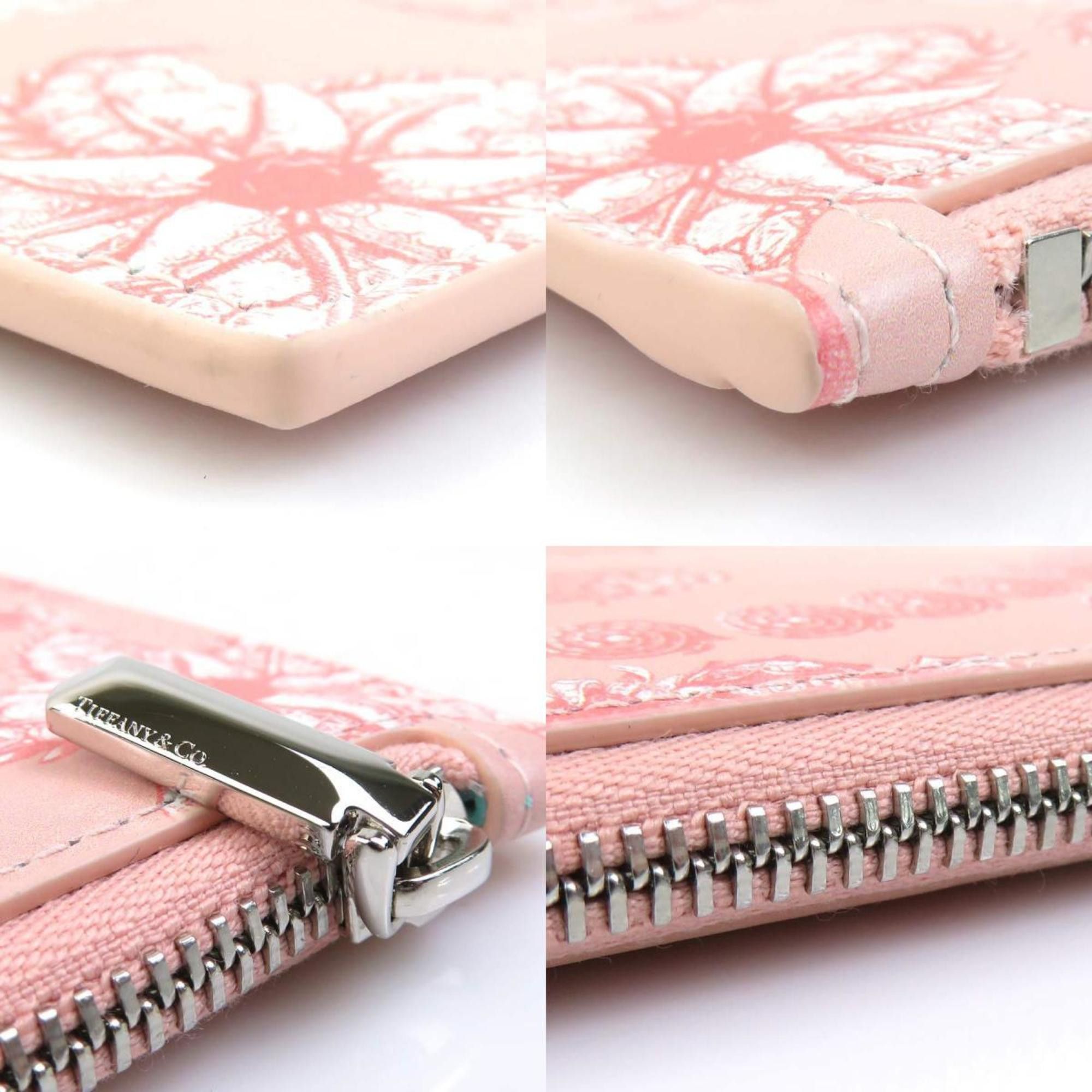 Tiffany & Co. Tiffany & Co. Clutch Bag, Leather, Pink, Women's, h31812a Size ONE SIZE - 4 Thumbnail