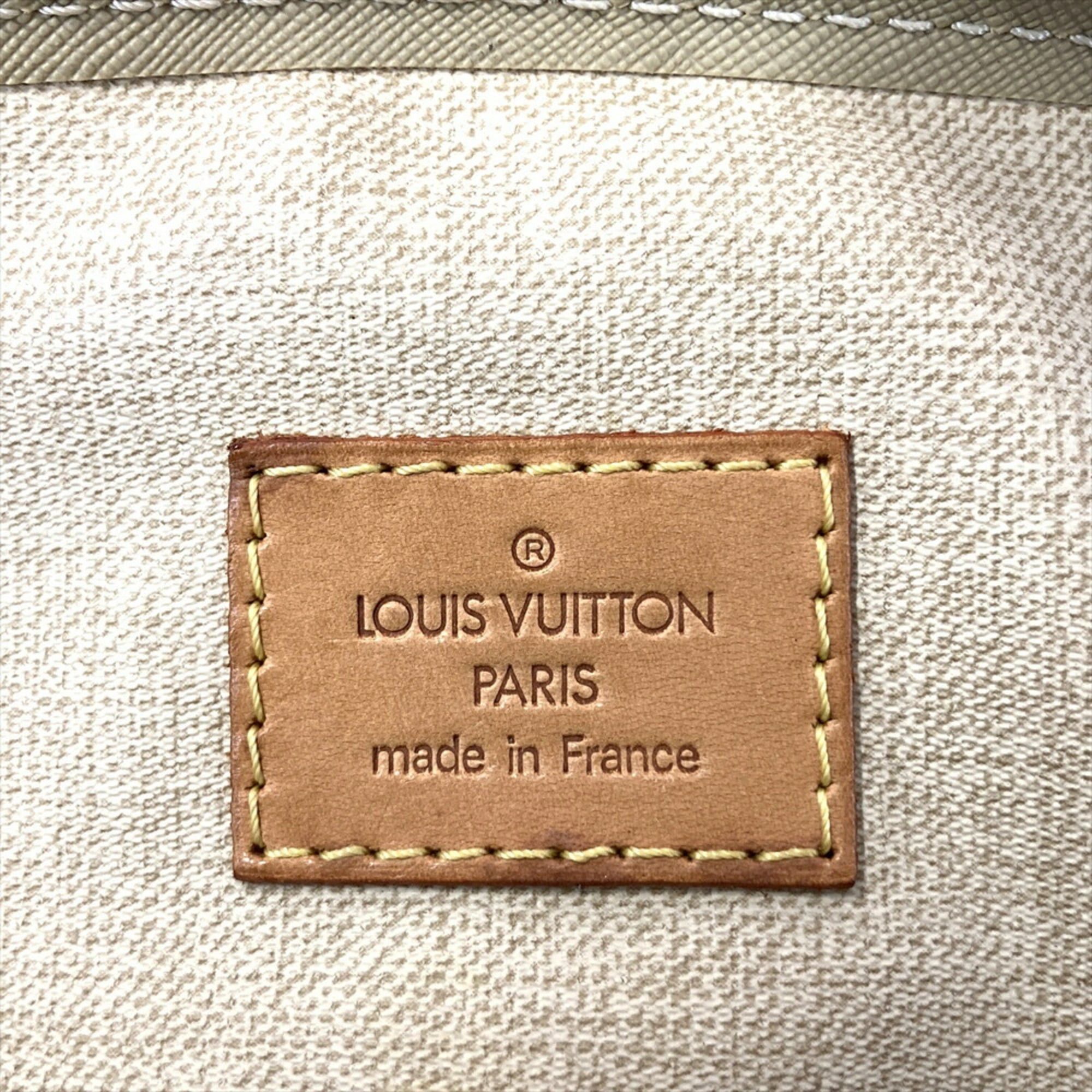 Louis Vuitton Louis Vuitton Trouville Handbag Monogram Canvas M42228 Brown MI0025 Women's Size ONE SIZE - 10 Thumbnail