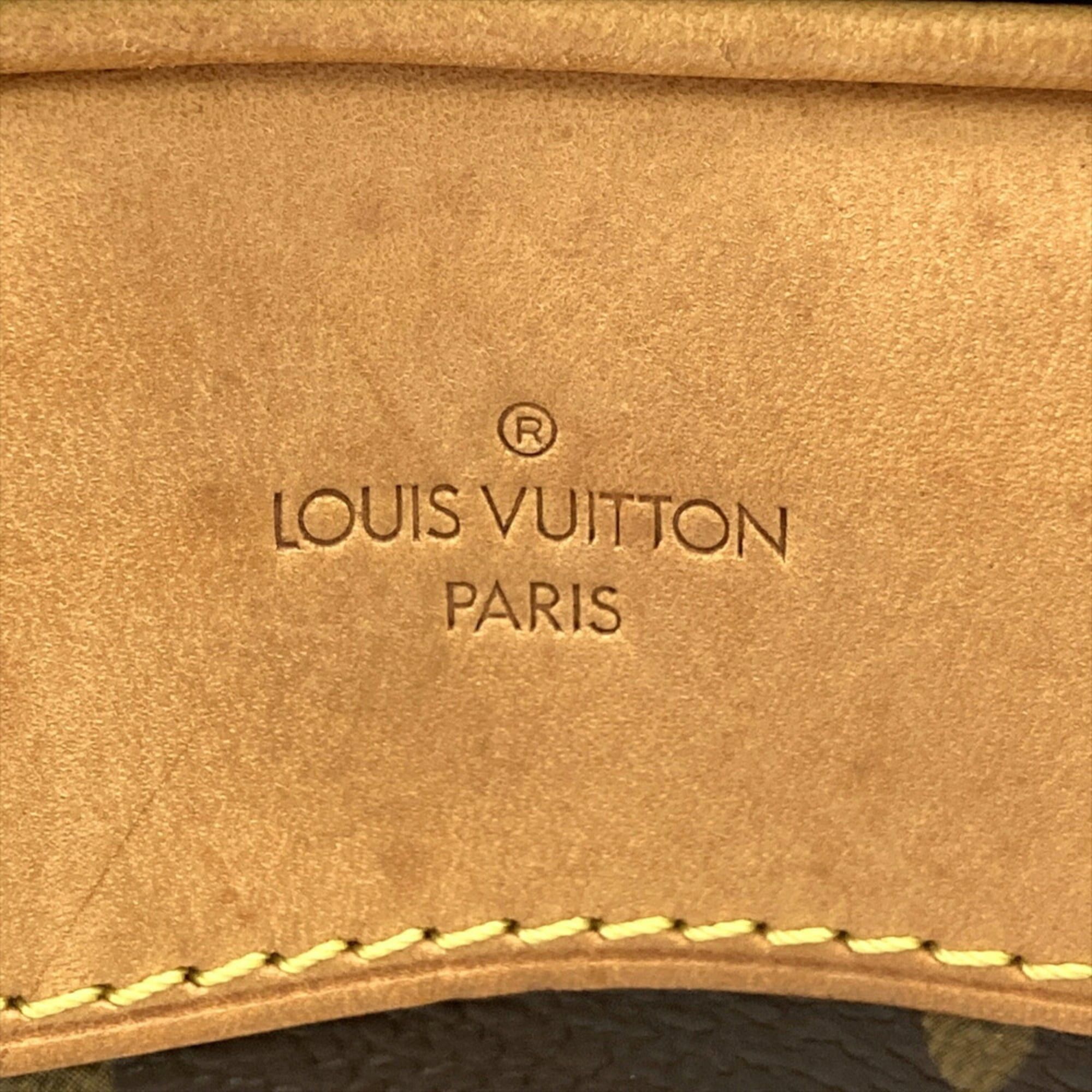 Louis Vuitton Louis Vuitton Trouville Handbag Monogram Canvas M42228 Brown MI0025 Women's Size ONE SIZE - 9 Thumbnail