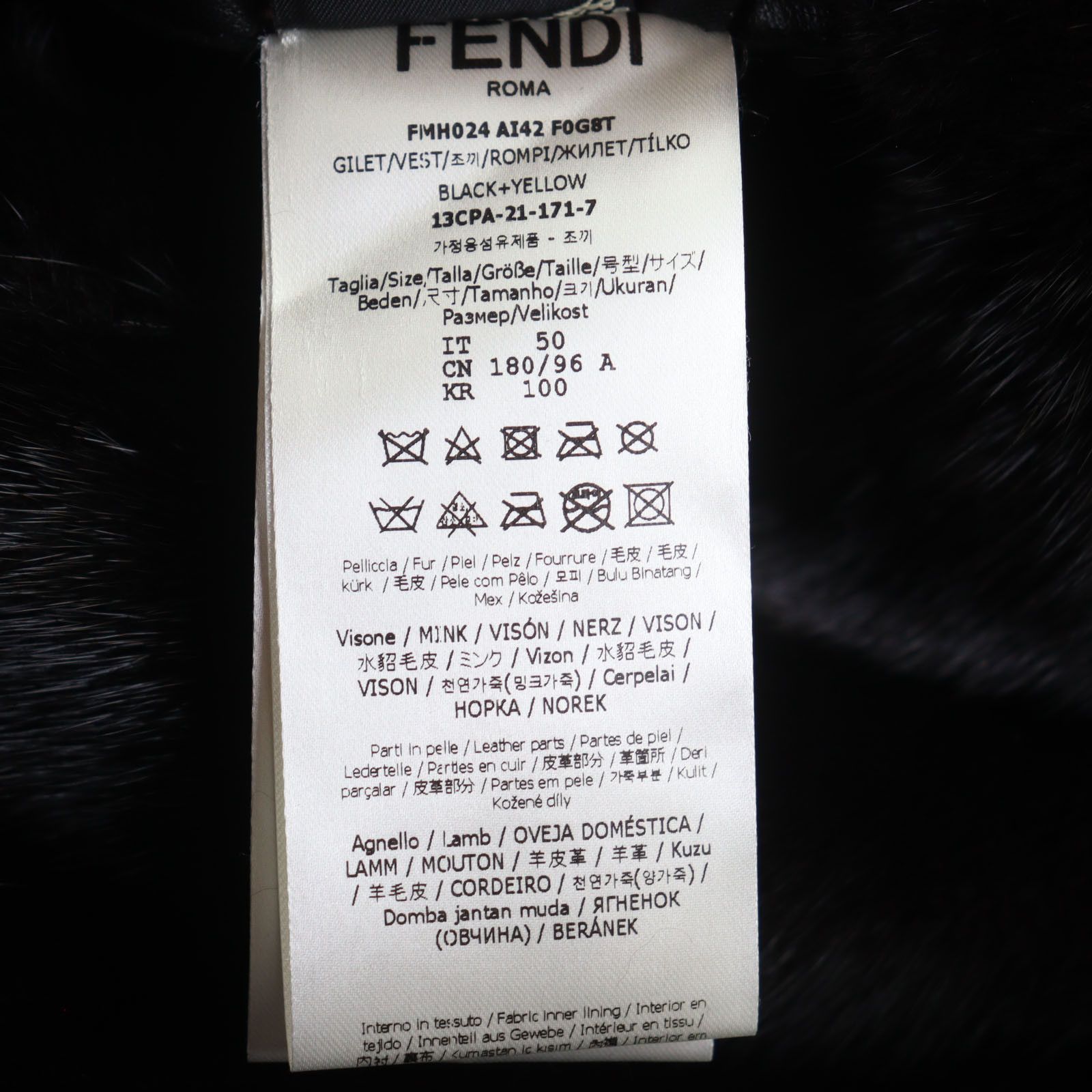 Fendi Fendi Fendi MINK Coat Fur Outerwear FMH024 DUTY FREE for USA Size ONE SIZE - 12 Thumbnail